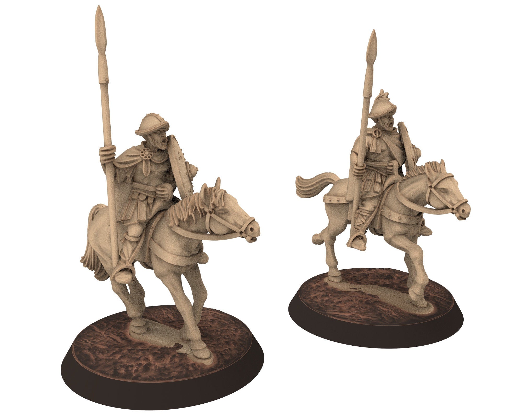 Dark Ages - King Charlemagne Mounted Carolingian Emperor Frank Empire, Alt Miniatures 28mm, Wargame Historical Saga... Medbury miniature