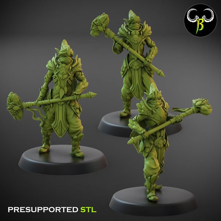 Sand Lord - Sand Templars Hammer, for Oldhammer, king of wars, 9th age, ClayBeastCreation