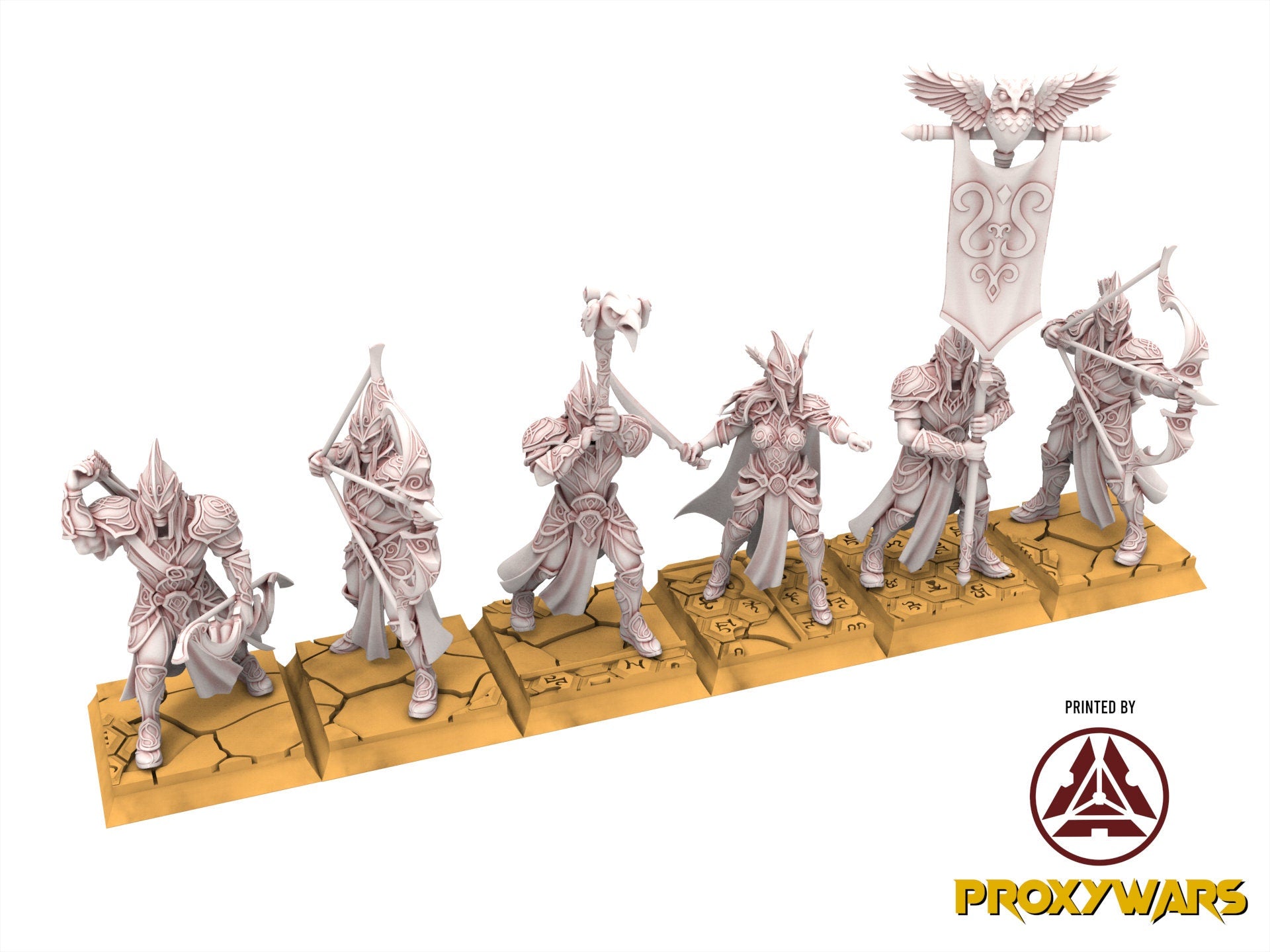 Hight Elves - Silvermoor - Bundle Silvermoor V1, Fantasy elves, usable for 9th Age, Fantasy Battle, Oldhammer, King of war