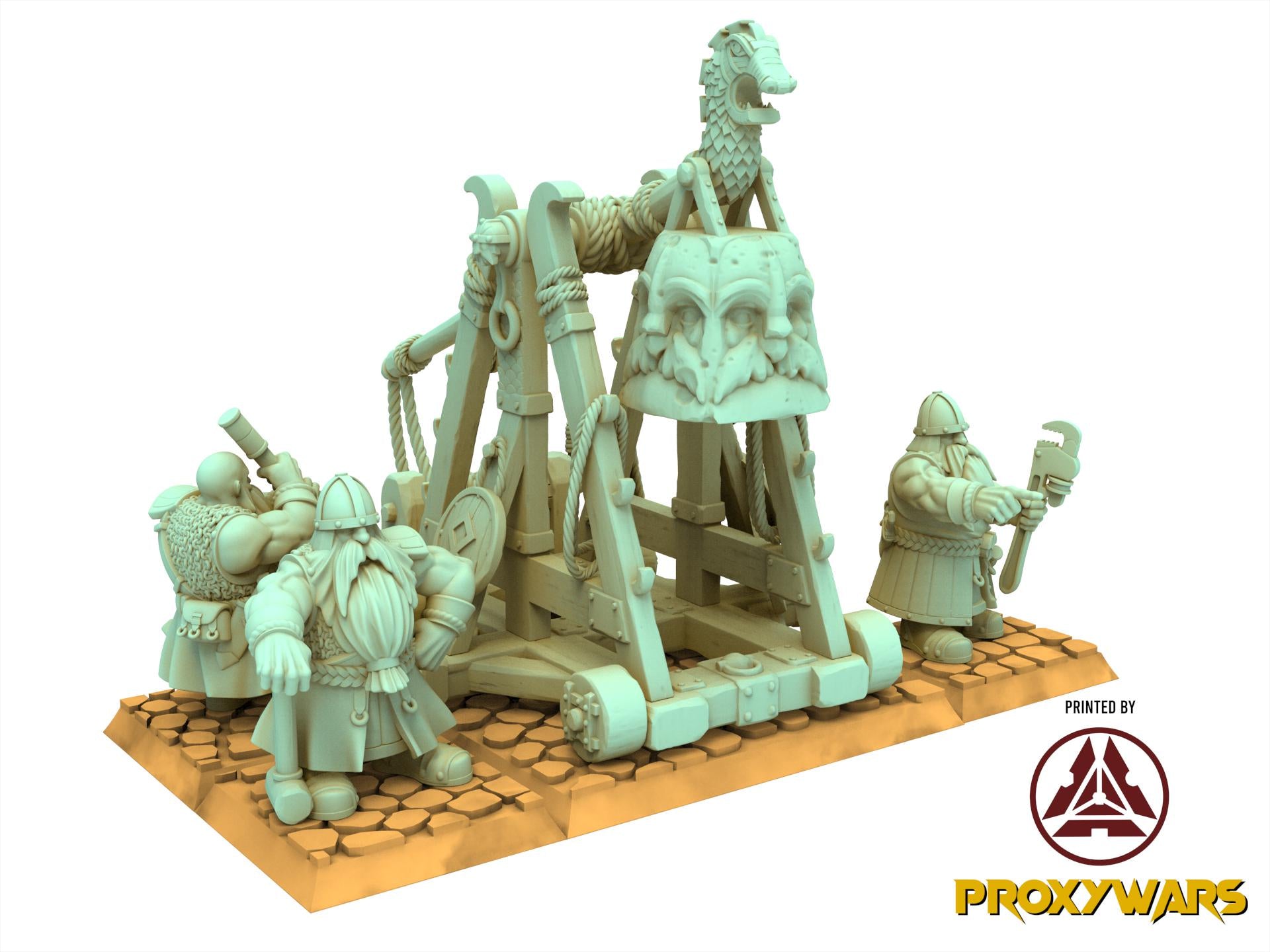 Dwarves - Old Siege Engine & Artillery Dwarves, Keeper of the Deep Mountains