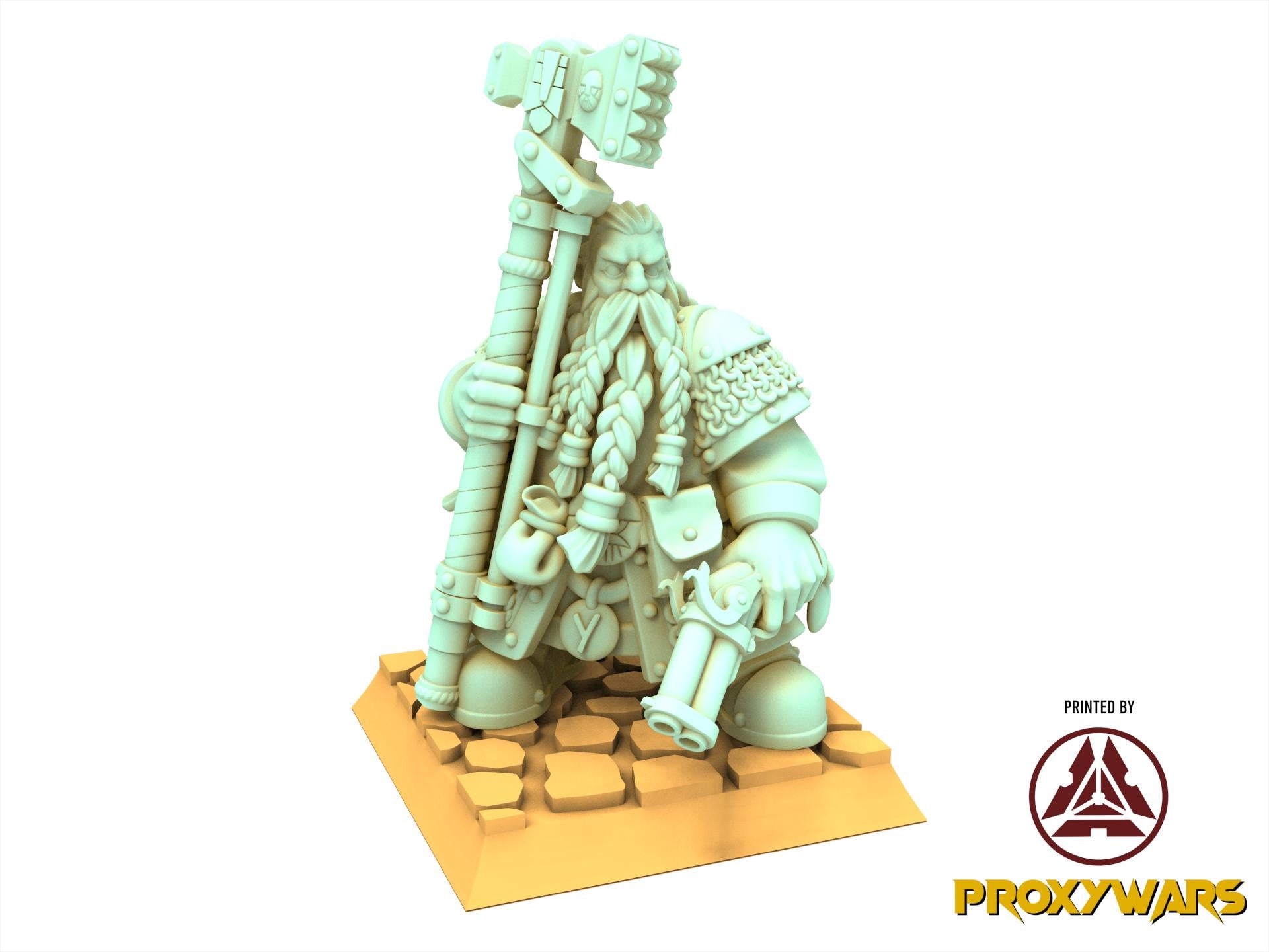 Dwarves - Old Siege Engine & Artillery Dwarves, Keeper of the Deep Mountains