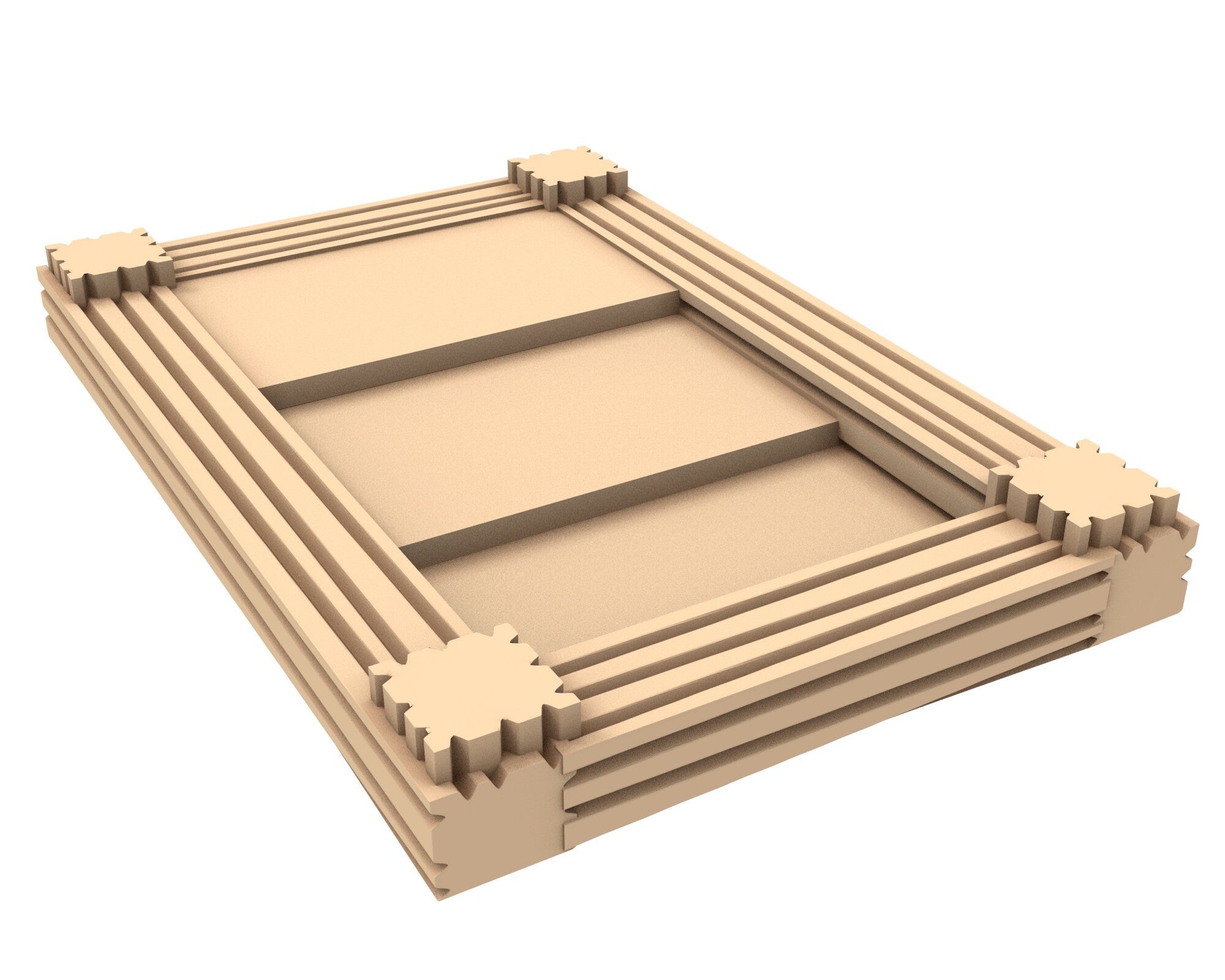 Medieval Town scenery building - Prop - PLA for Oldworld, Dungeon & Dragons, Frostgrave, Age of fantasy battle skirmish wargame