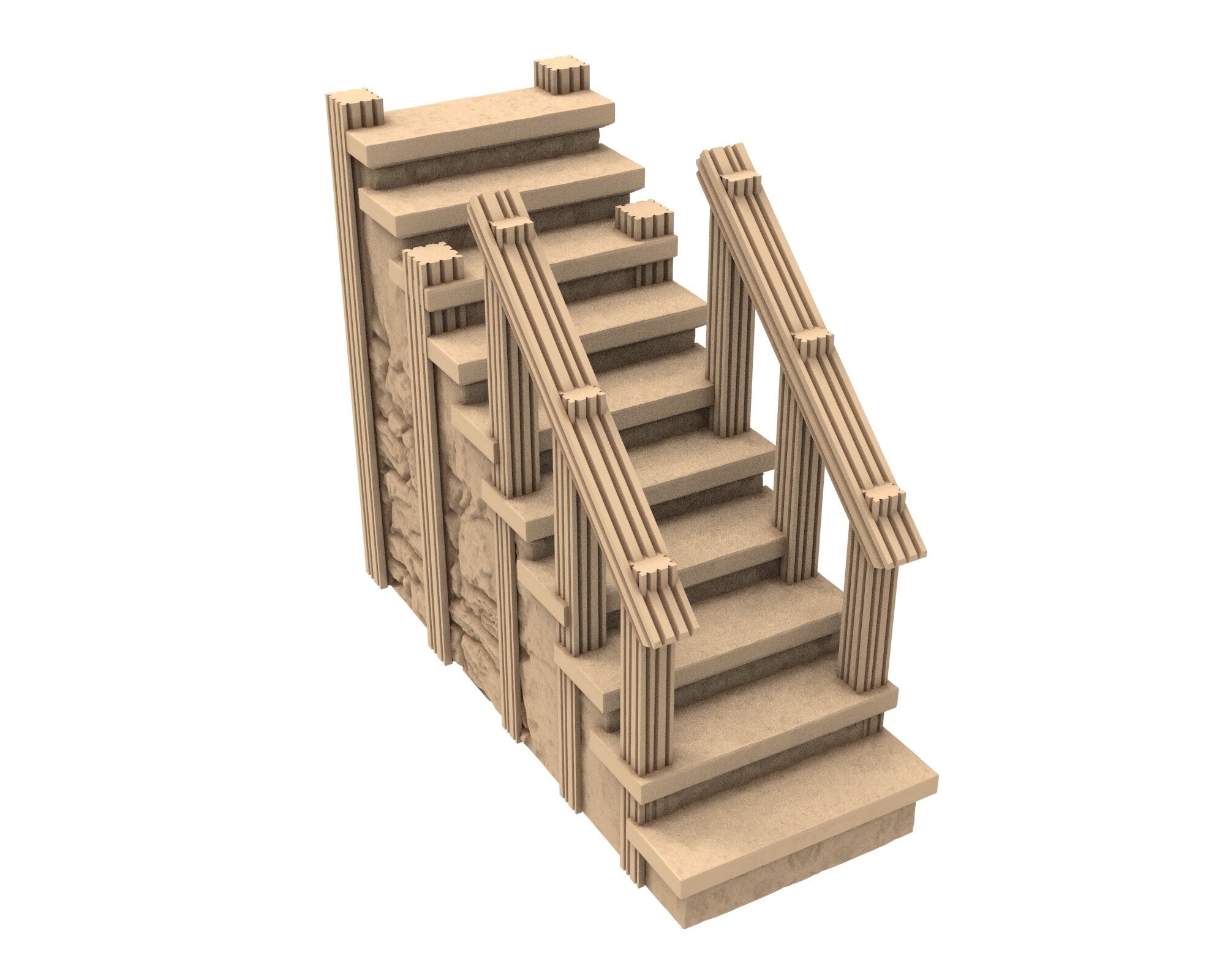 Medieval Town scenery building - Prop - PLA for Oldworld, Dungeon & Dragons, Frostgrave, Age of fantasy battle skirmish wargame