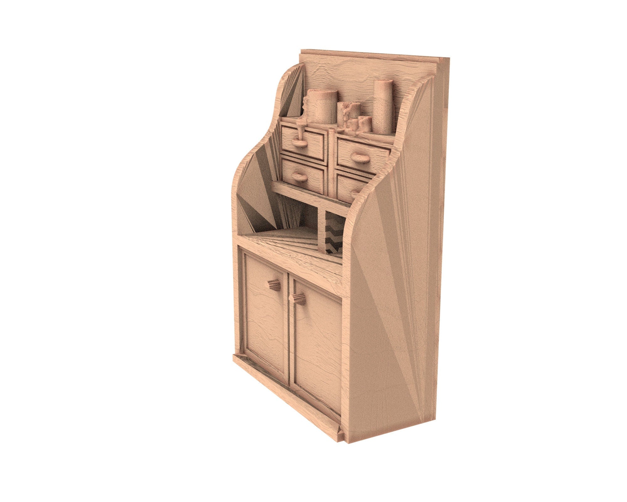 Medieval Town scenery building - Prop - PLA for Oldworld, Dungeon & Dragons, Frostgrave, Age of fantasy battle skirmish wargame