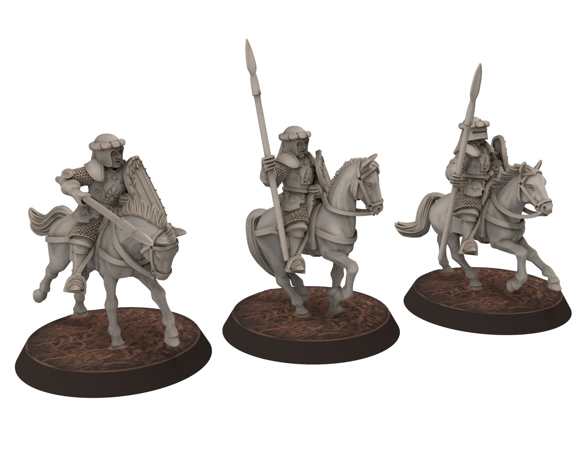 Ornor - Arnaudin Knights, Lost Kingdom of the North, Misty Mountains, Medburry miniatures for wargame, DnD, Lotr