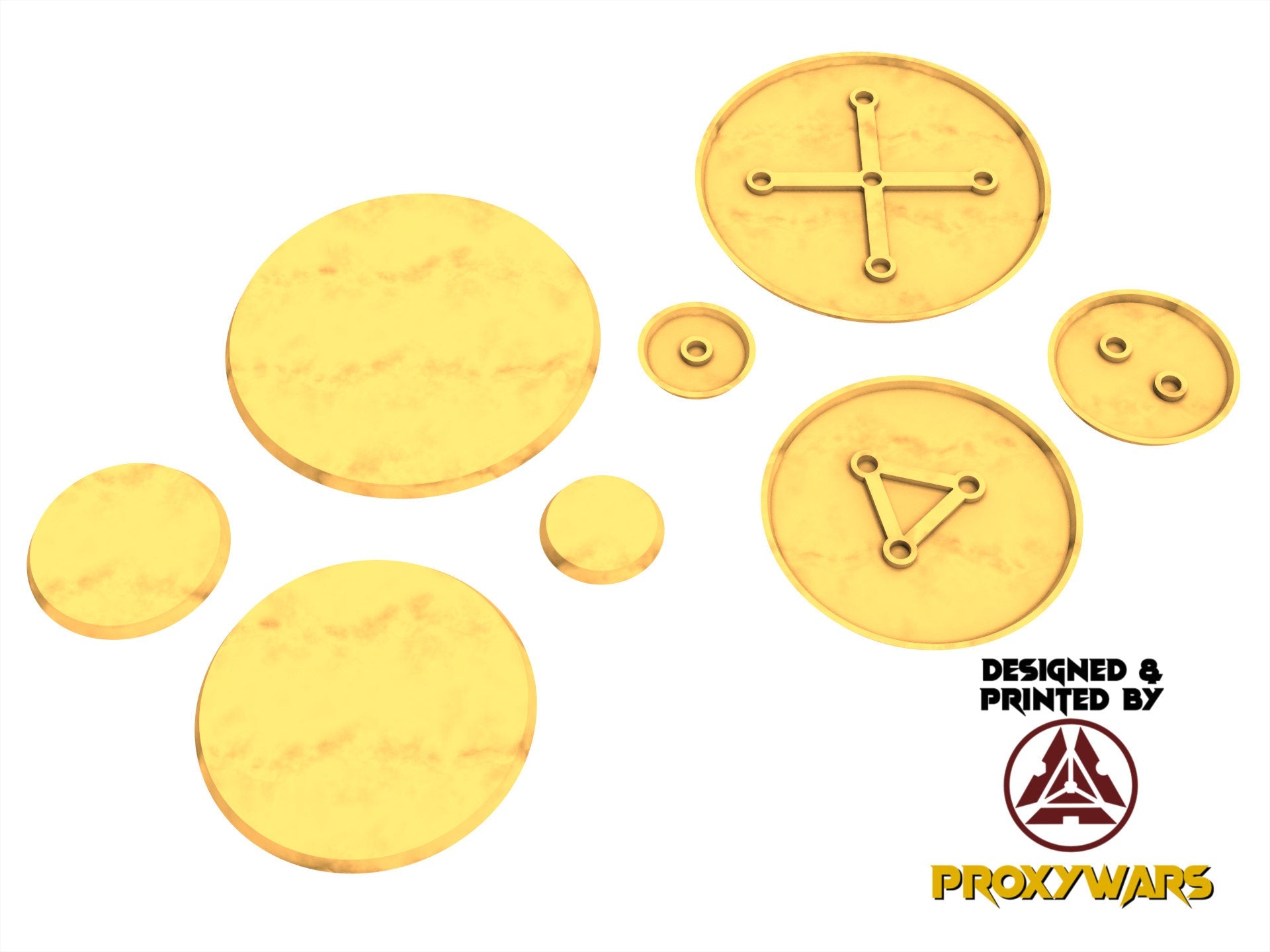 Round Bases all size for Middle rings miniatures for wargame D&D, Lotr... Dwarves Gandor rohan rivandall orc goblin harad onor darkwood ...