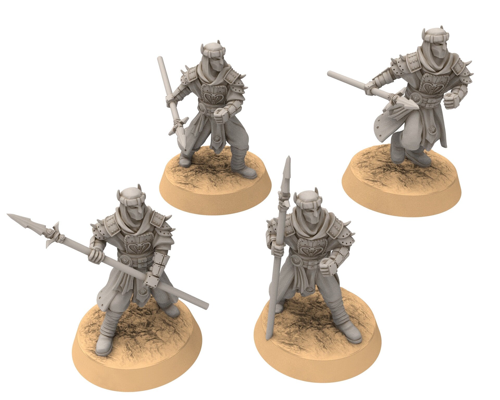 Harad - x62 Bundle, Berber nomads, Harad Bedouin Arabs Sarazins miniatures for wargame D&D, Lotr... Quatermaster3D