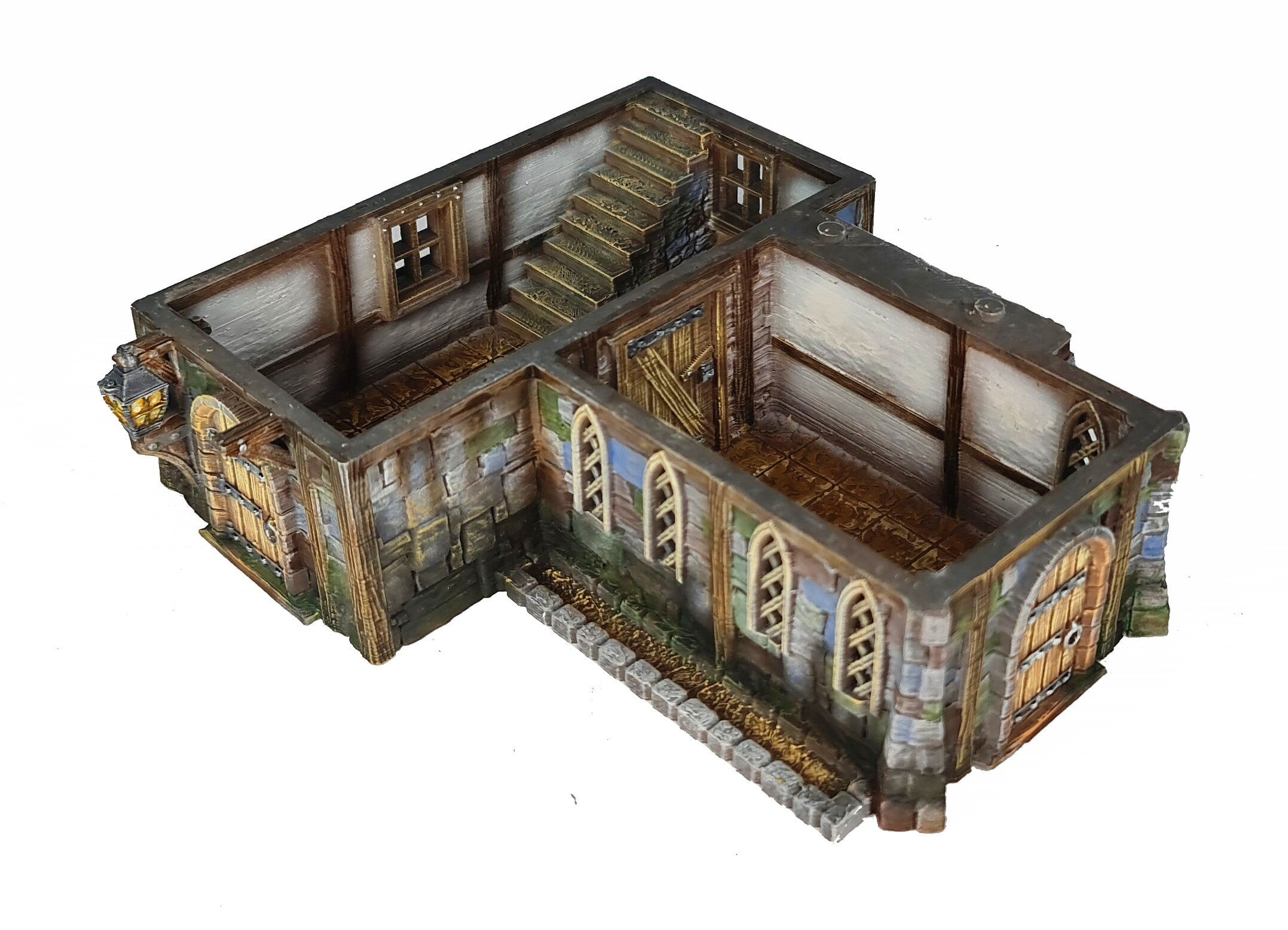 Medieval Town scenery building - Raspberry Dale - PLA for Oldworld, Dungeon & Dragons, Frostgrave, Fantasy battle skirmish wargame