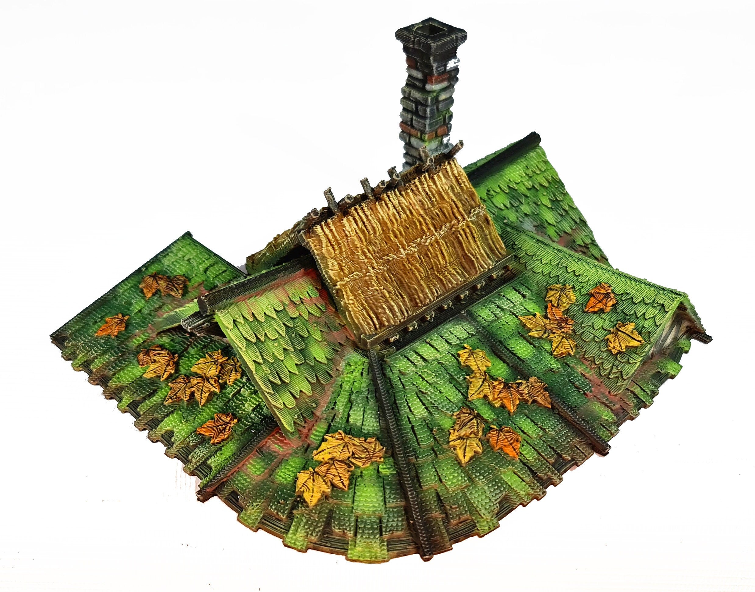 Medieval Town scenery building - Autumn Fall - PLA for Oldworld, Dungeon & Dragons, Frostgrave, Fantasy battle, skirmish wargame