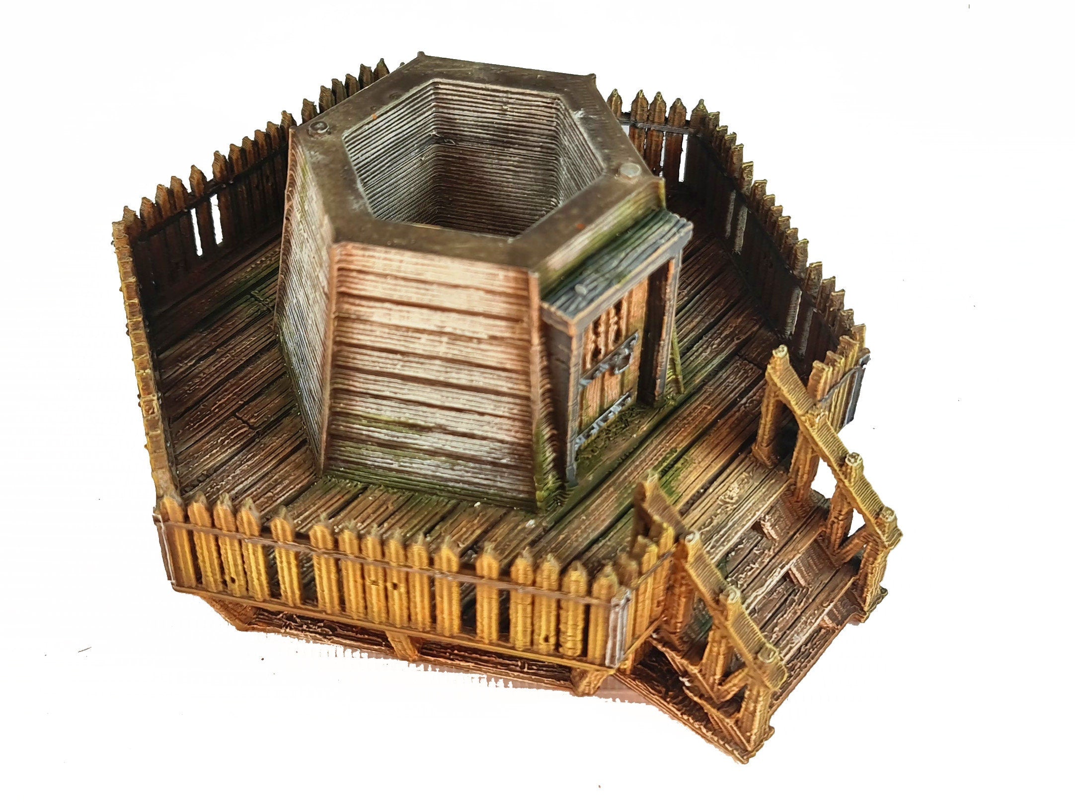 Medieval Town scenery building - Windmill - PLA for Oldworld, Dungeon & Dragons, Frostgrave, Fantasy battle, skirmish wargame