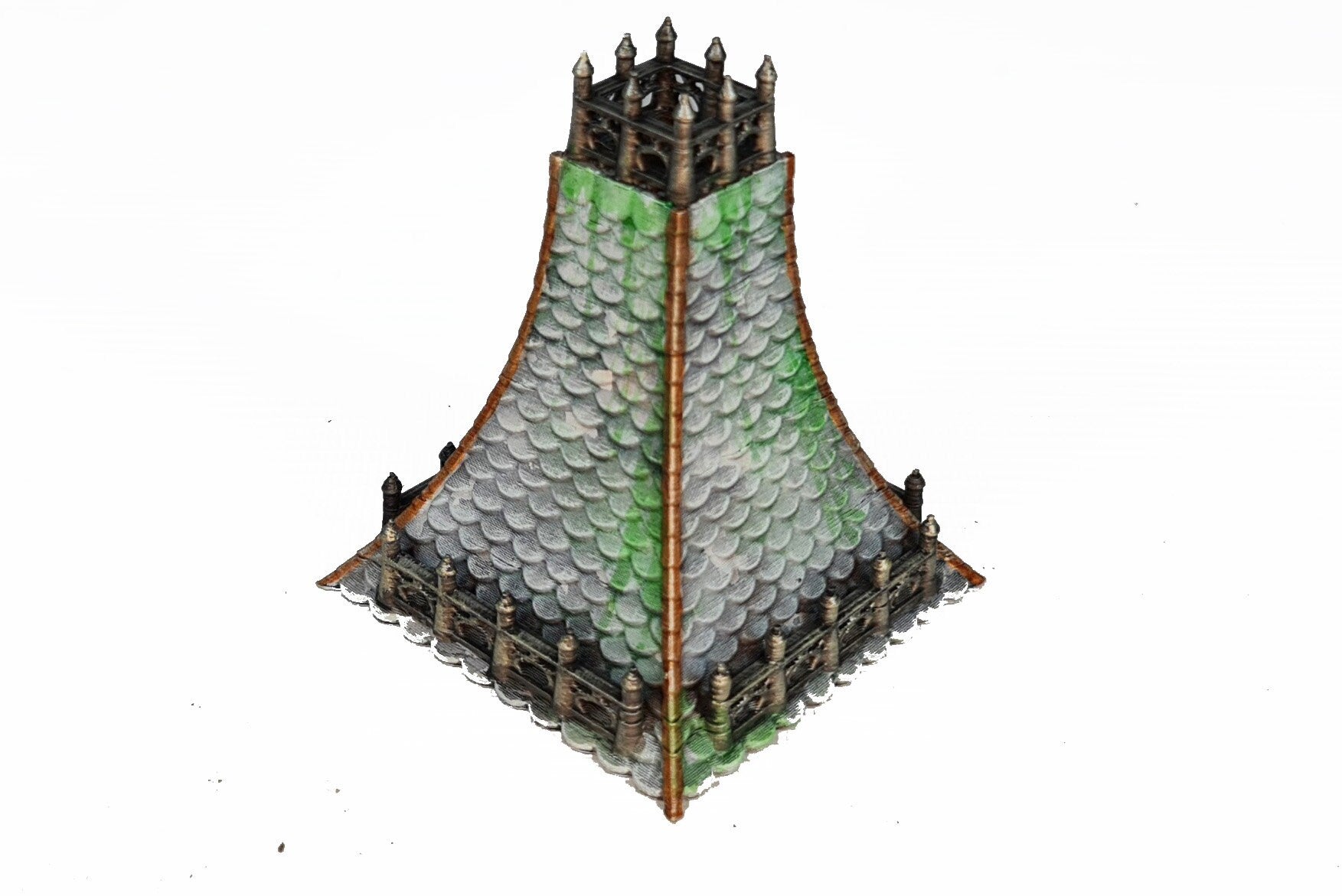 Medieval Town scenery building - Rector's Manor - PLA for Oldworld, Dungeon & Dragons, Frostgrave, Fantasy battle, skirmish wargame