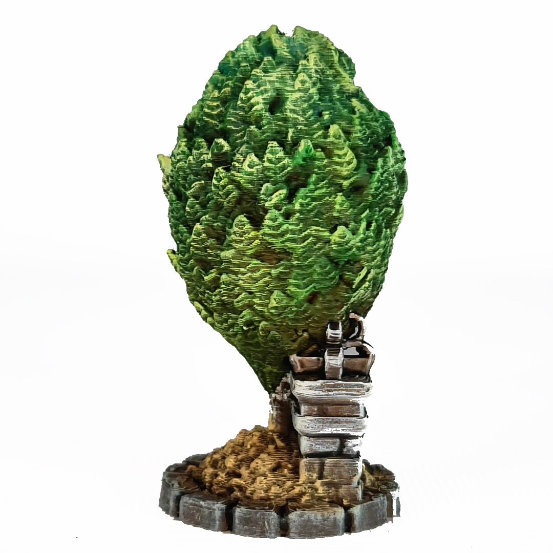 Medieval Town scenery building - Saggy Bottom Chapel - PLA for Oldworld, Dungeon & Dragons, Frostgrave, Fantasy battle, skirmish wargame