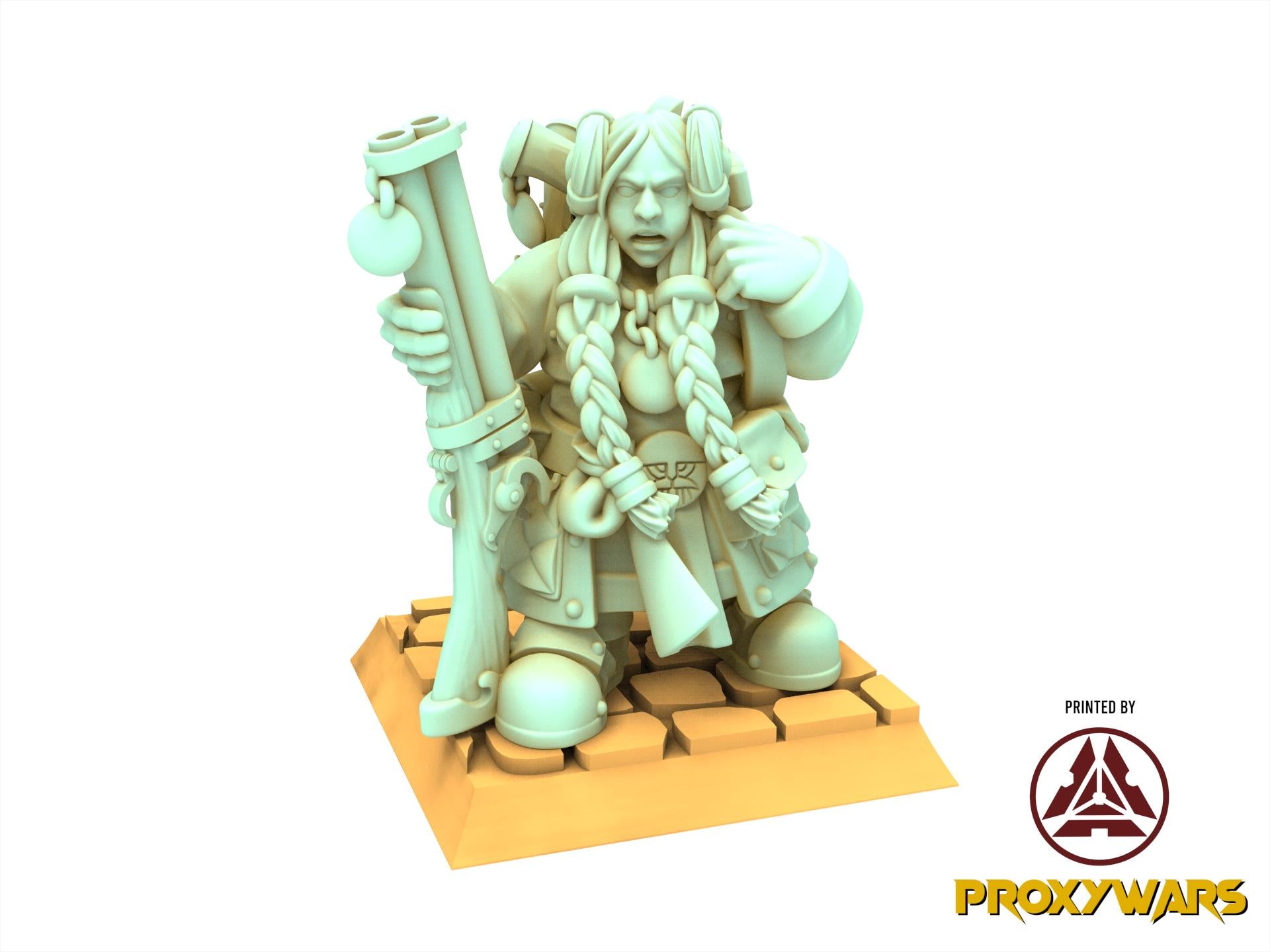 Dwarves - Old Siege Engine & Artillery Dwarves, Keeper of the Deep Mountains