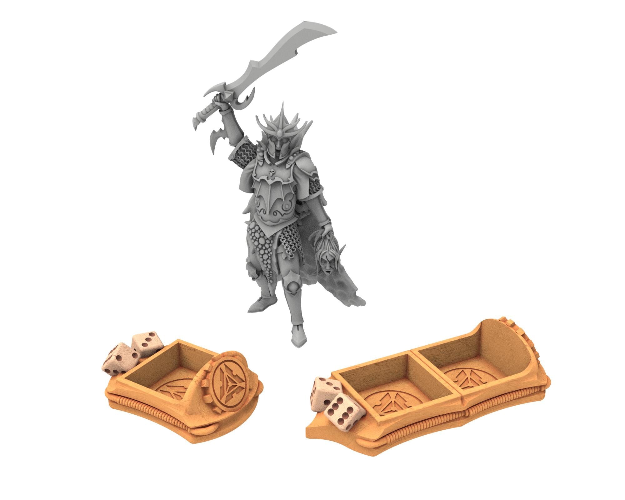 Tournement Wargaming Partnership - x50 Set Of Goodies Middle rings - x1 Miniature x2 Wound Trackers : Futuristic, Fantasy, Historical...