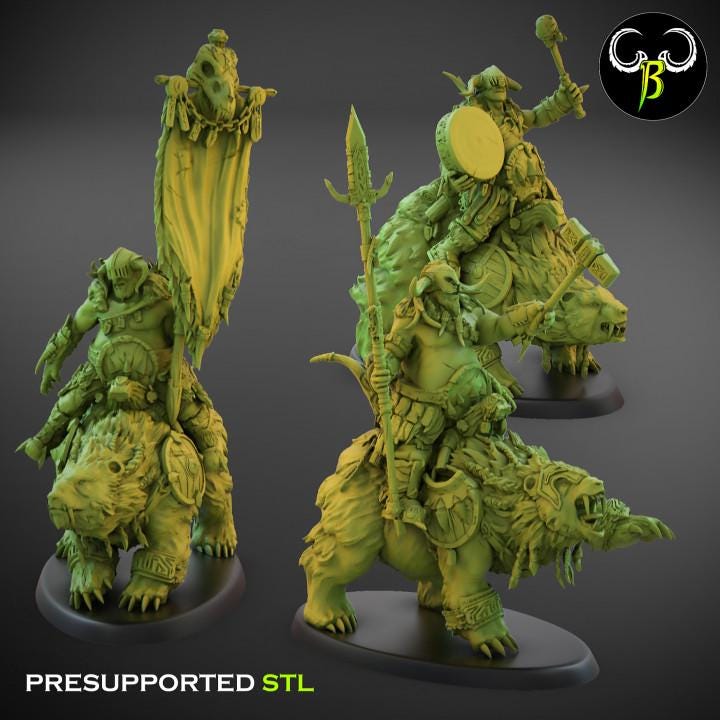 Ogres - Bjorn Riders Squad, The March of the Ogors, Sons of the Everfeast.