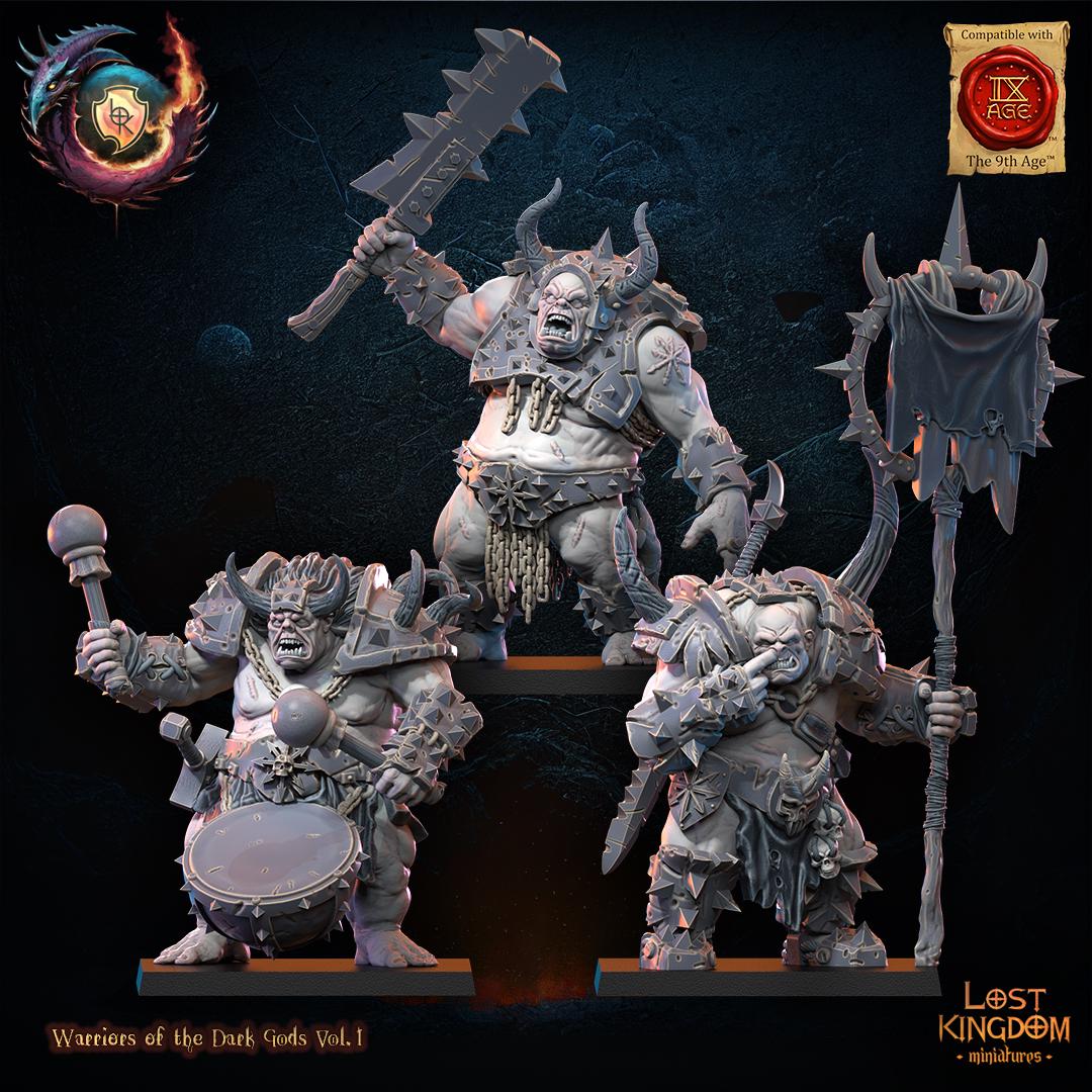 Fantasy Chaos - Armoured Ogres