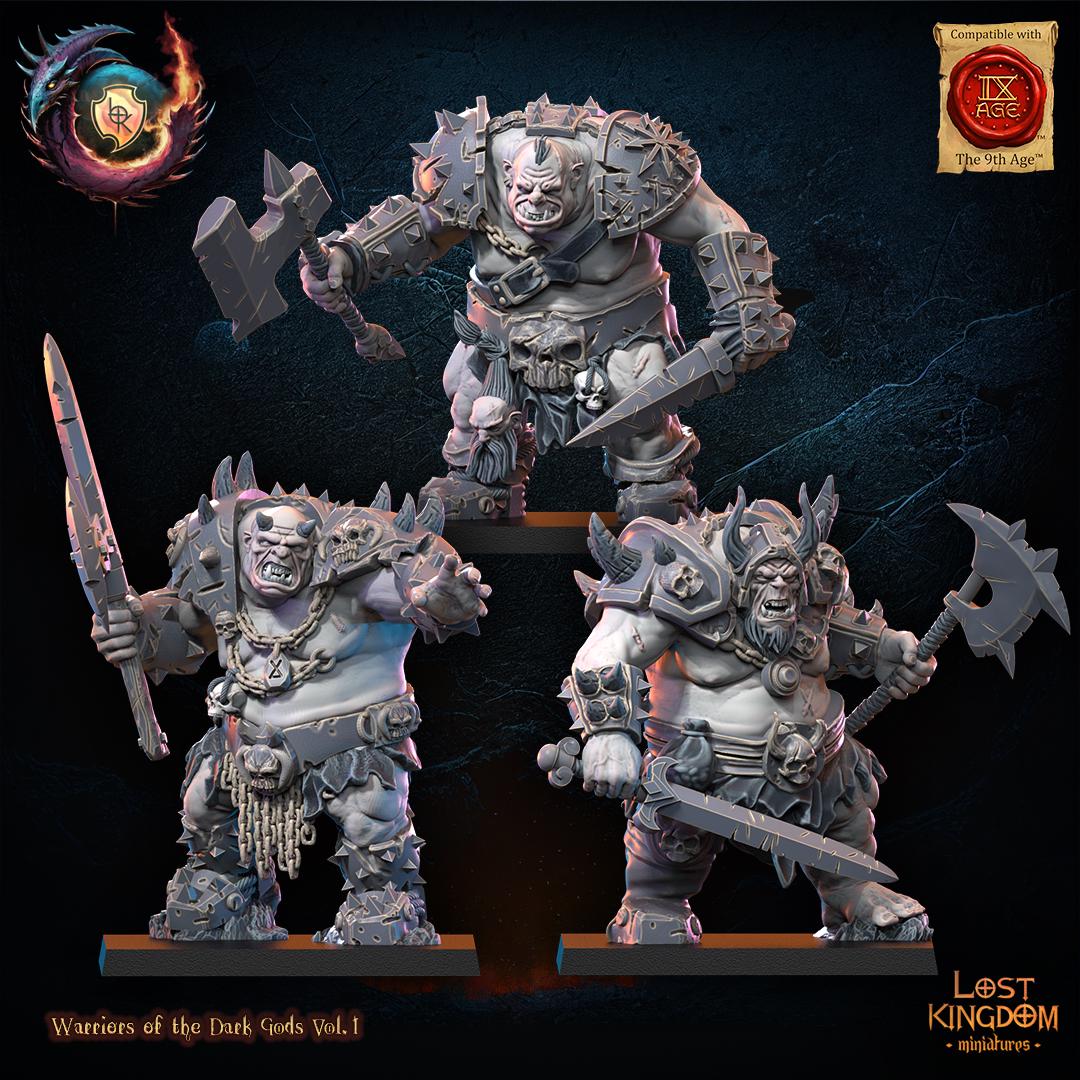 Fantasy Chaos - Armoured Ogres