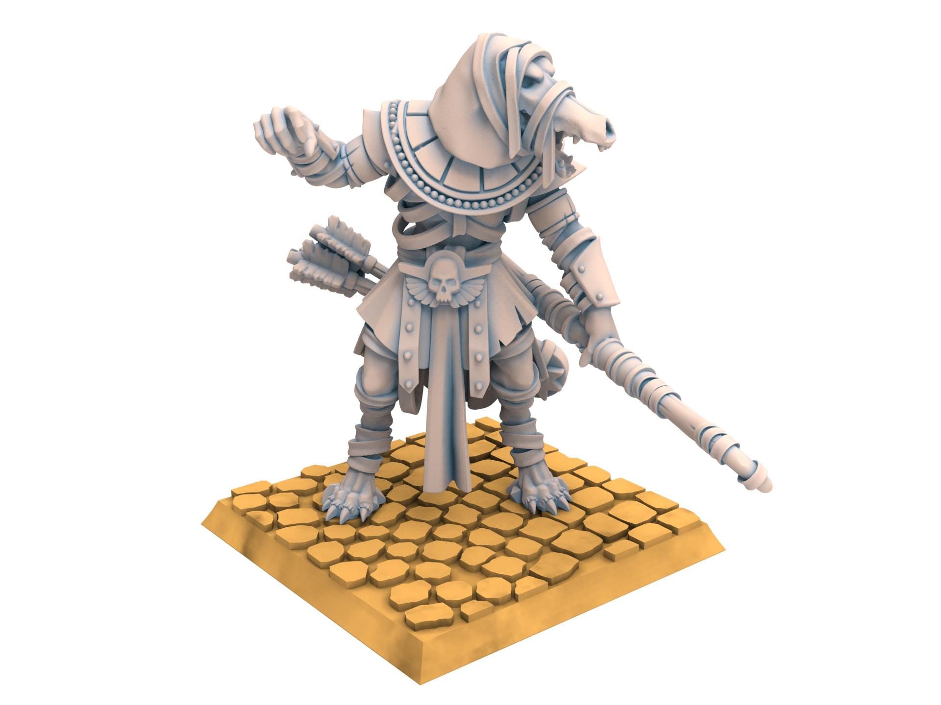 Eternal Dynasties - Anubis Guards, The Ancient Skeletons, Fantasy Battle, Oldhammer, King of war, D&D