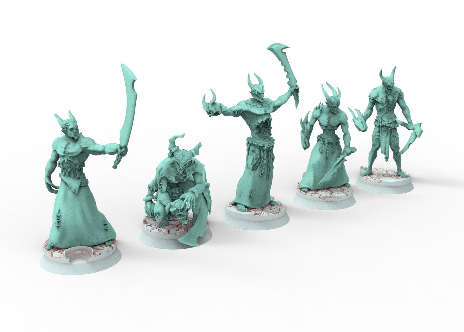 Dark City - Cursed Warriors Dark eldar drow