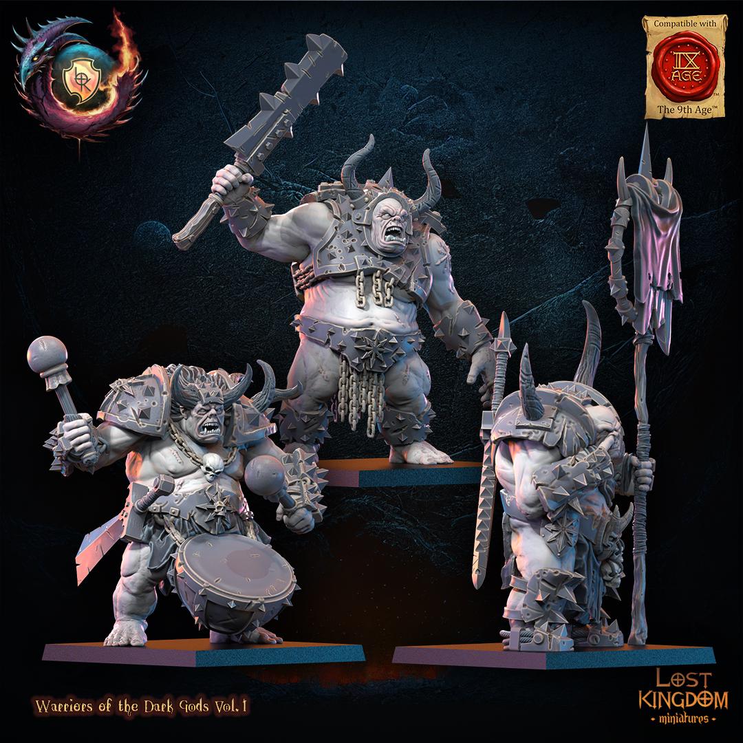 Fantasy Chaos - Armoured Ogres