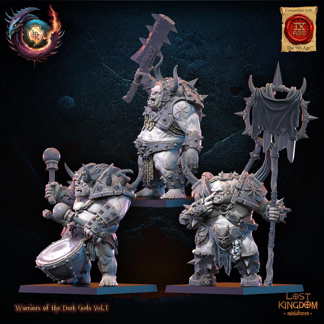 Fantasy Chaos - Armoured Ogres