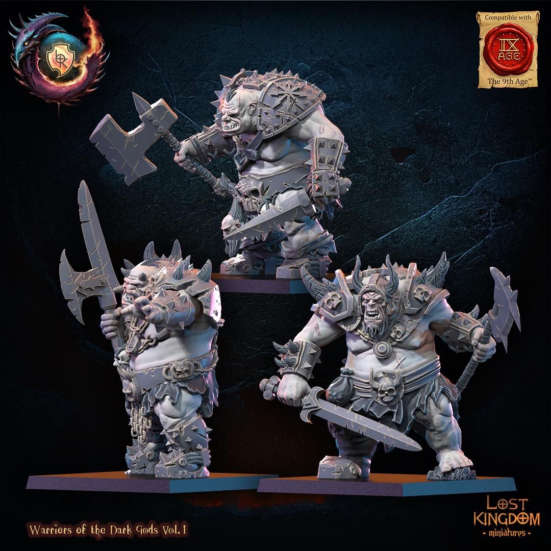 Fantasy Chaos - Armoured Ogres