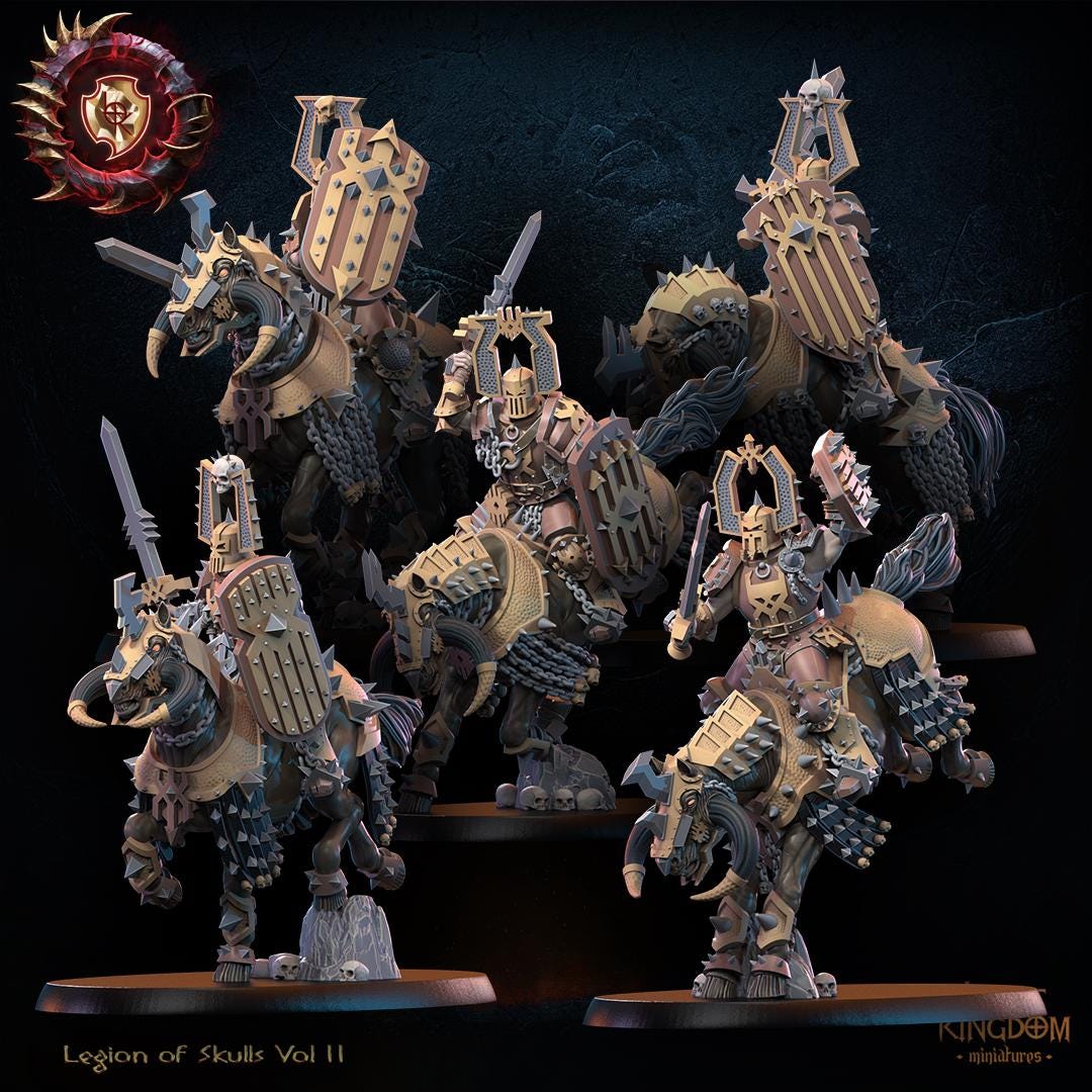 Fantasy Chaos - Blood God Chosen Mounted