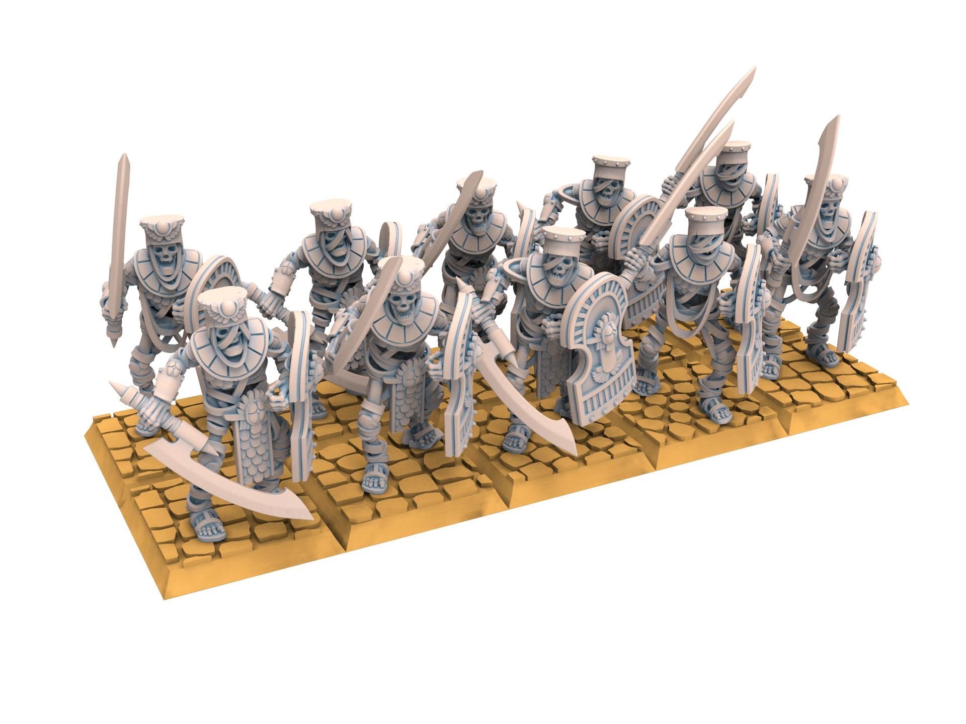 Eternal Dynasties - Ancient Skeleton Guards, The Ancient Skeletons, Fa