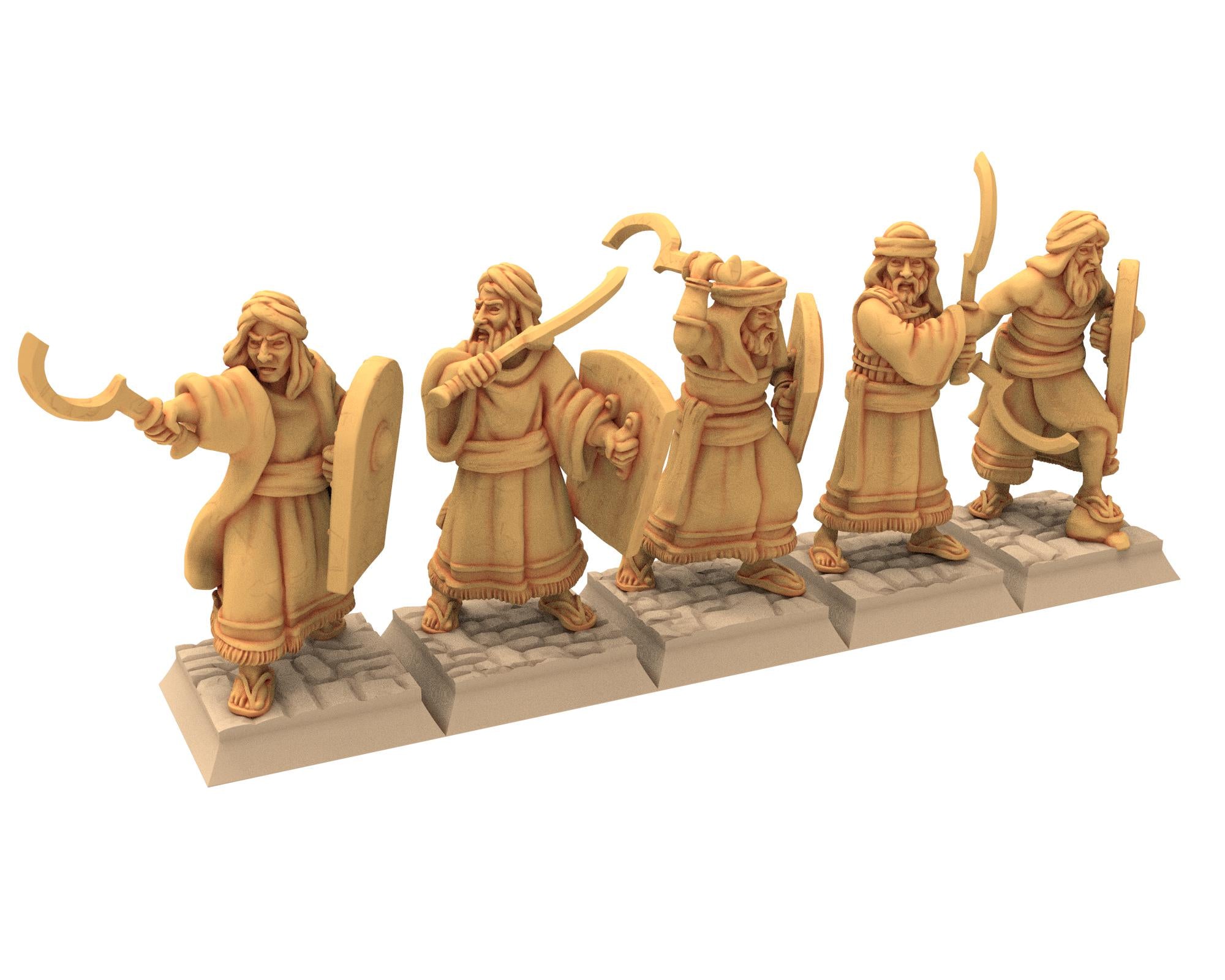 Biblical times - Ancient Hebrews - Warband - 28mm/15mm - Historical Wargame, Hail Caesar, DBA, DBM, Saga... RedCopper