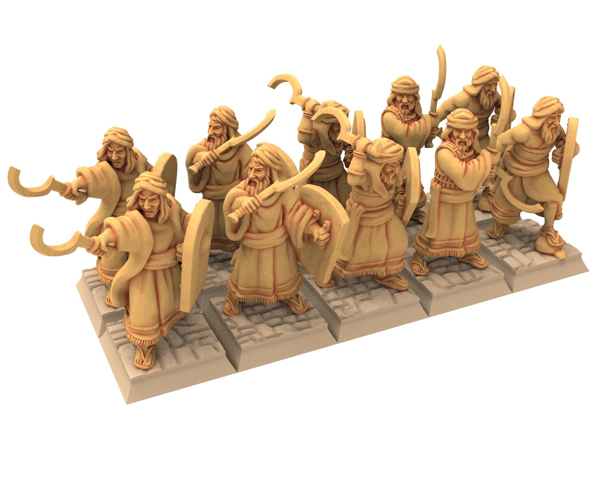 Biblical times - Ancient Hebrews - Warband - 28mm/15mm - Historical Wargame, Hail Caesar, DBA, DBM, Saga... RedCopper