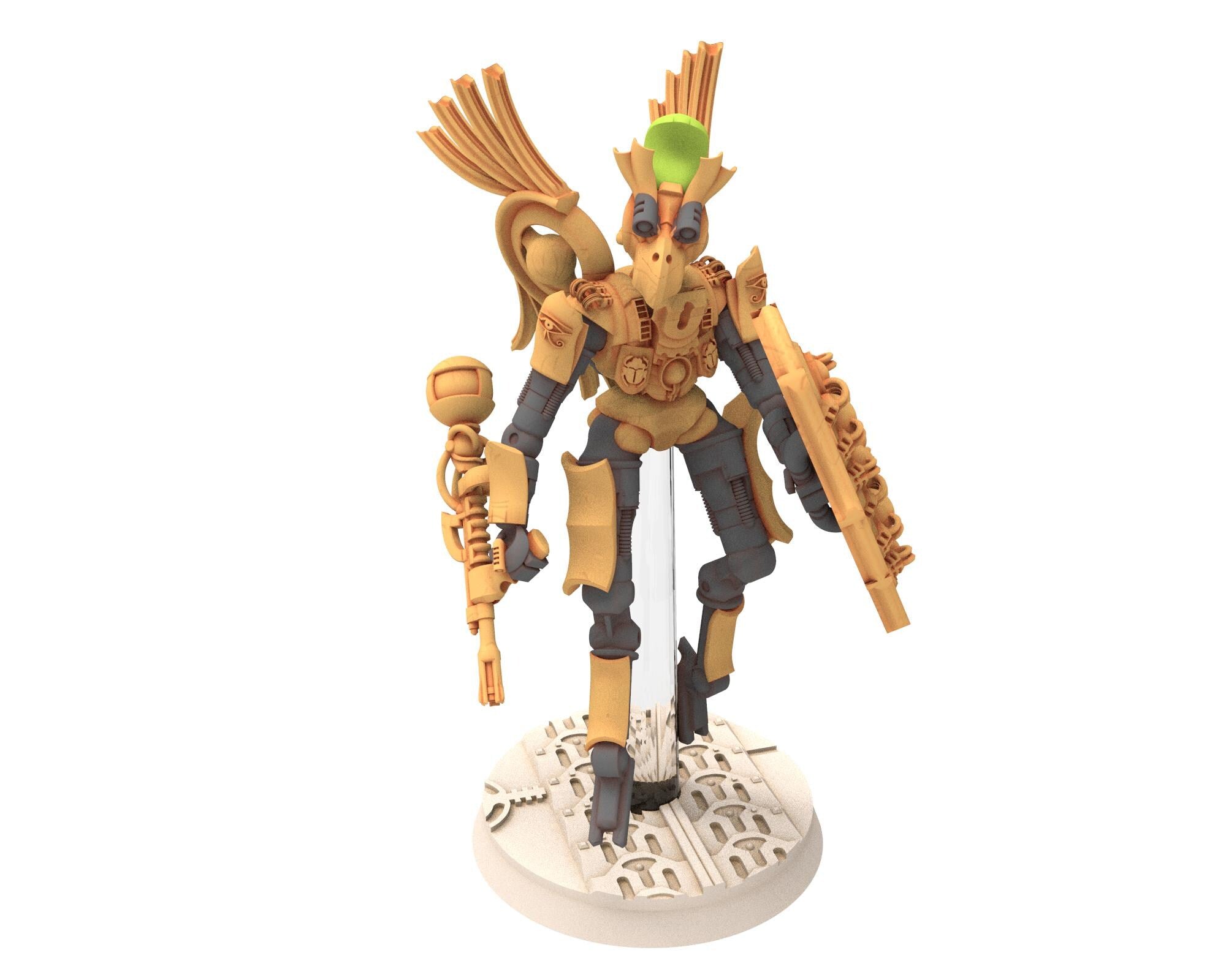 Cinan - Horus - Peret - Shabti: Line, Battle Robot, space lord's guardians of the Necropolis, solid & modular posable miniatures