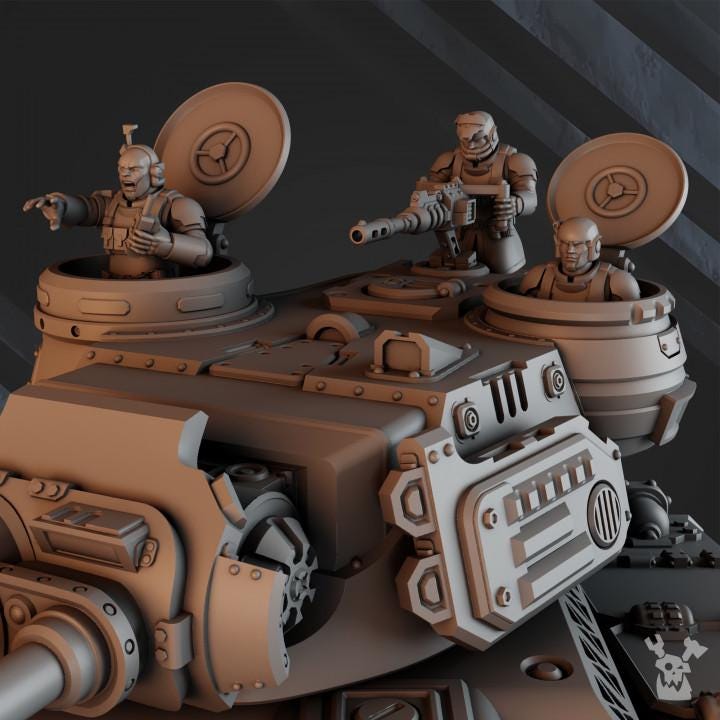 Imperial Army - Medium Battle Tank Rapid Dagger