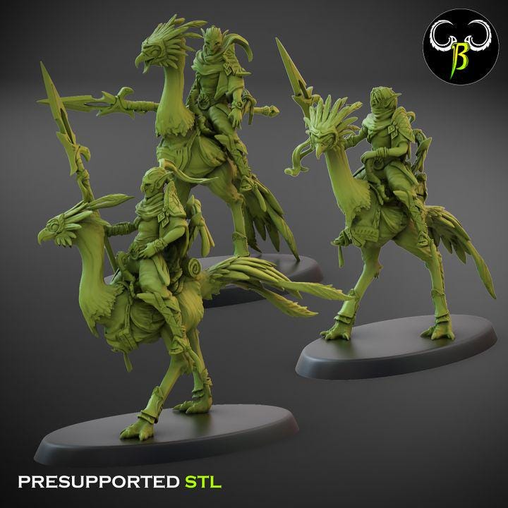 Sand Lord - Sand Runners Bow, for Oldhammer, king of wars, 9th age, ClayBeastCreation