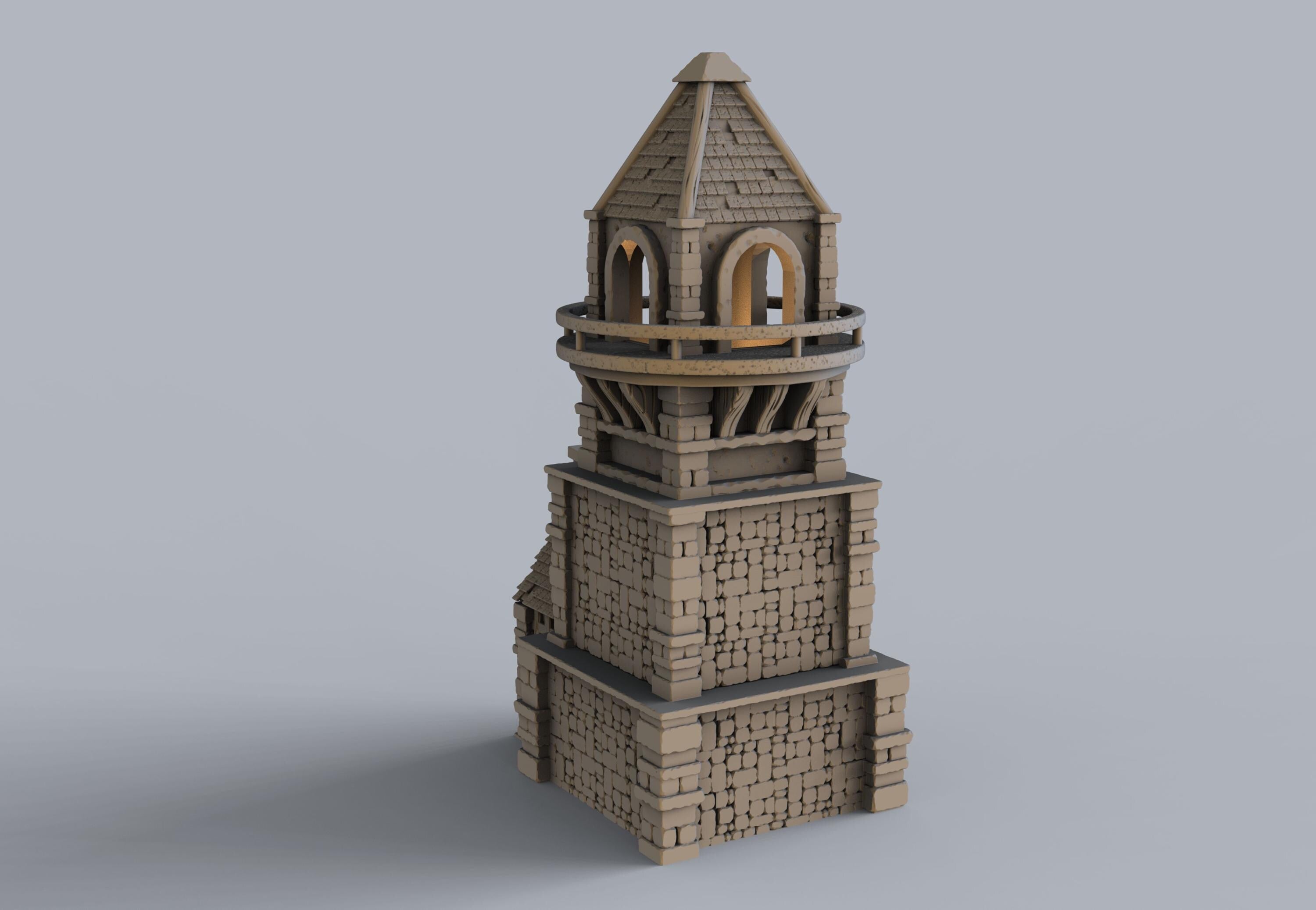 Medieval building - House 24 - PLA for Oldworld, Dungeon & Dragons, Frostgrave, Age of fantasy battle skirmish wargame