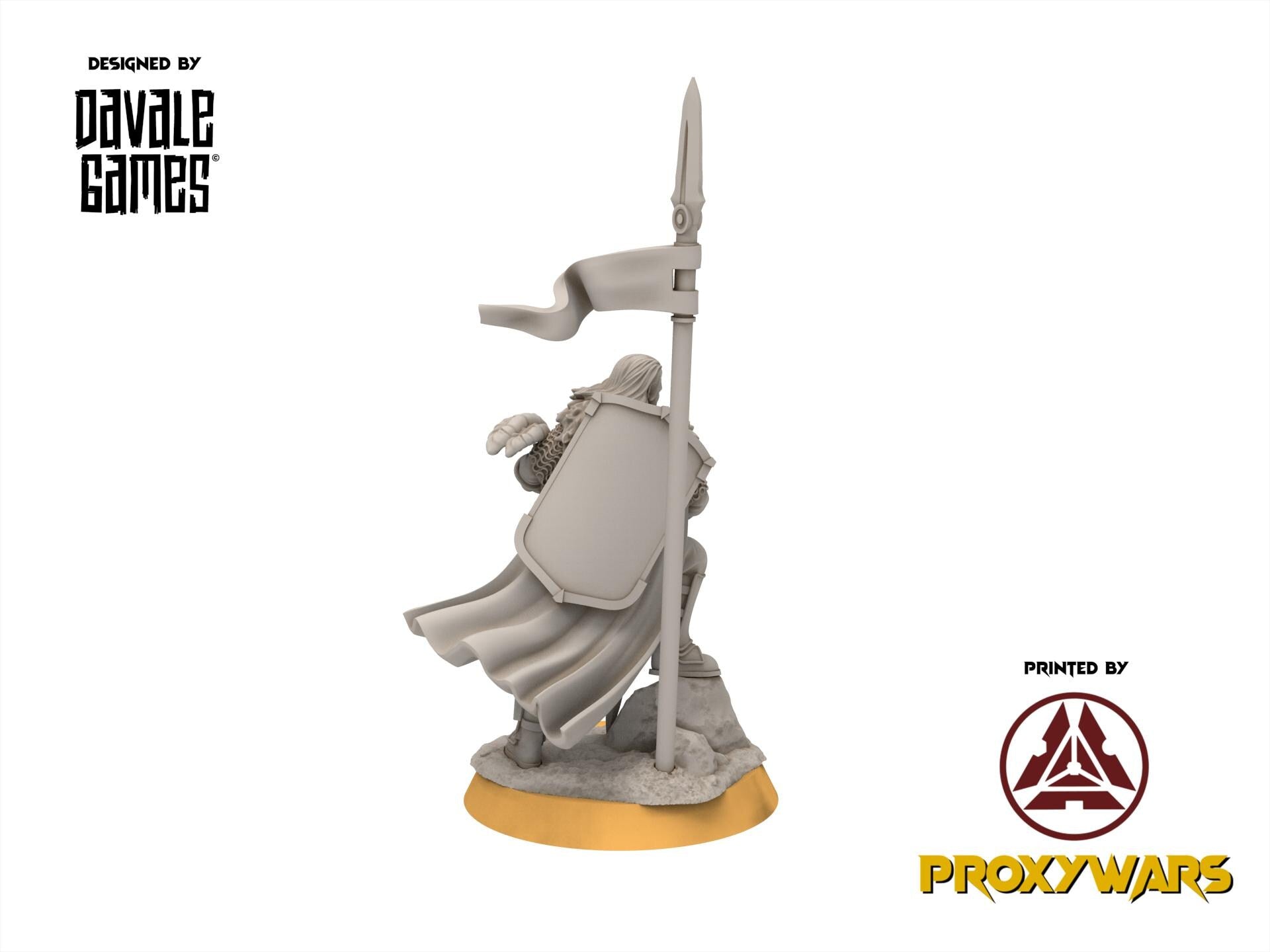 Ornor - King and Mage of the Lost Kingdom of the North, Dune Din, Misty Mountains, miniatures for wargame D&D, Lotr...