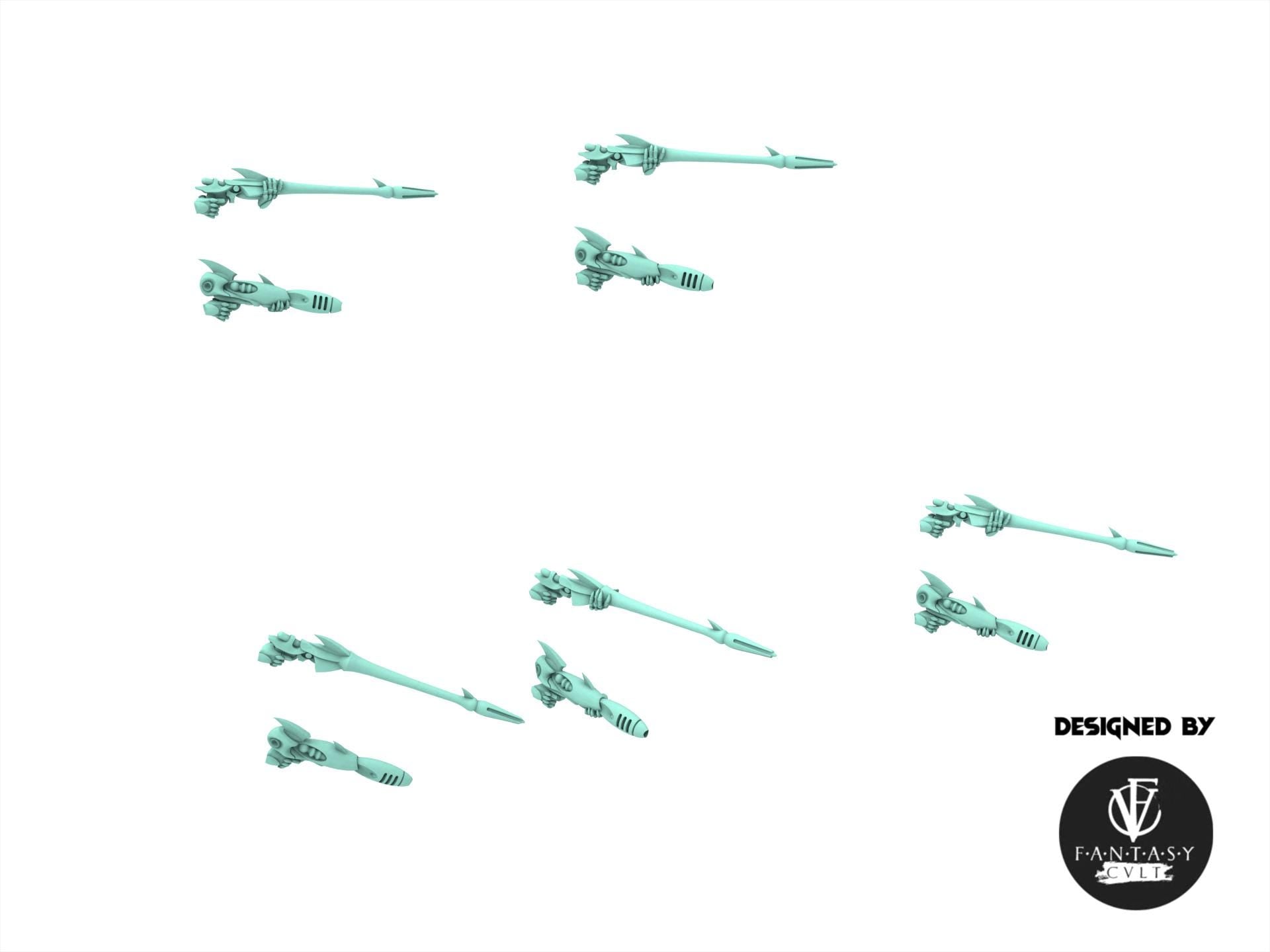 Dark city - Abyssals Scout warriors Dark eldar drow Scout warriors with wide range of heavy weapons Dark eldar drow