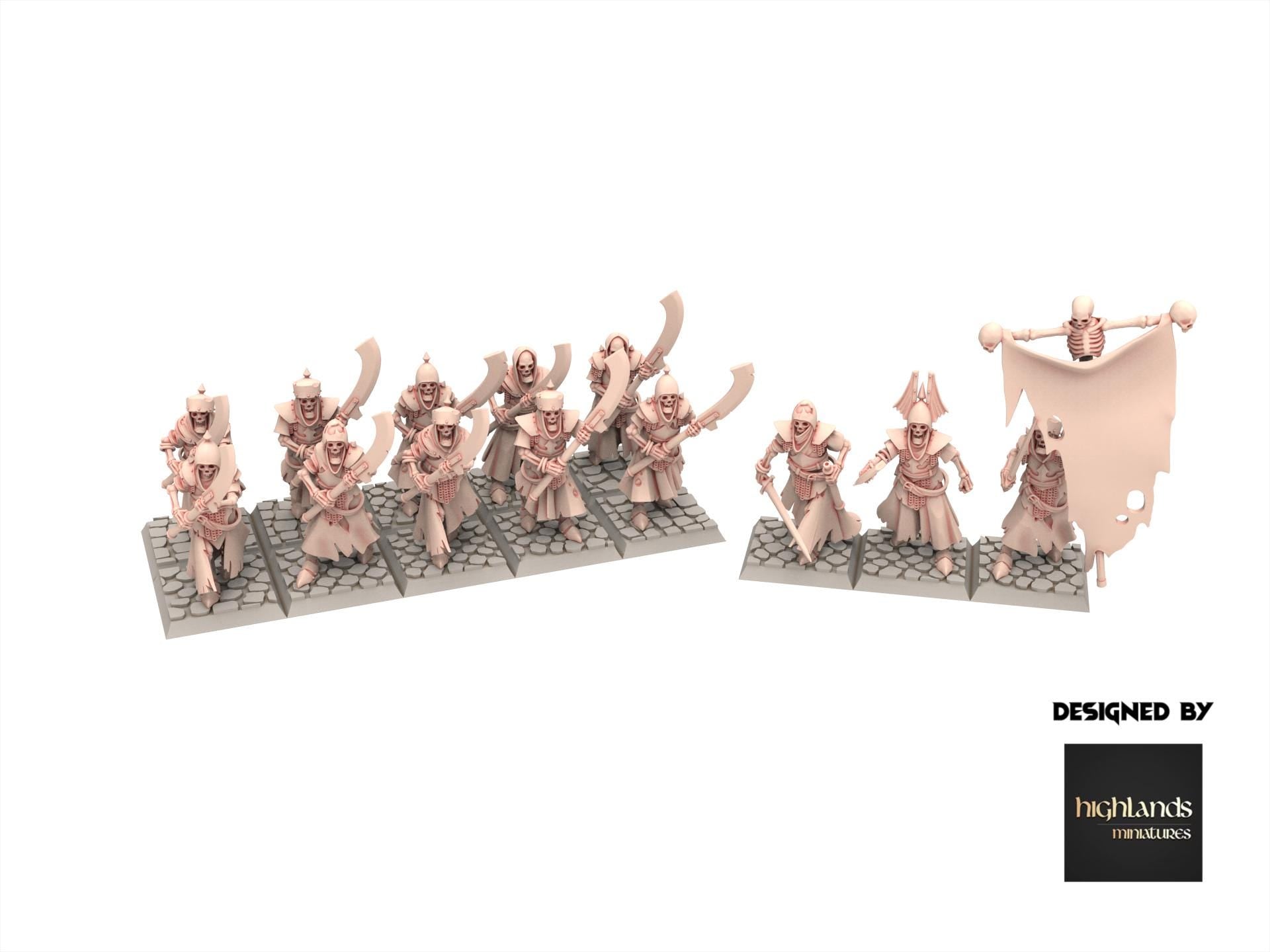 Undead - Skeletal Guard V1, Bloodthirster Skeleton Warrior guard