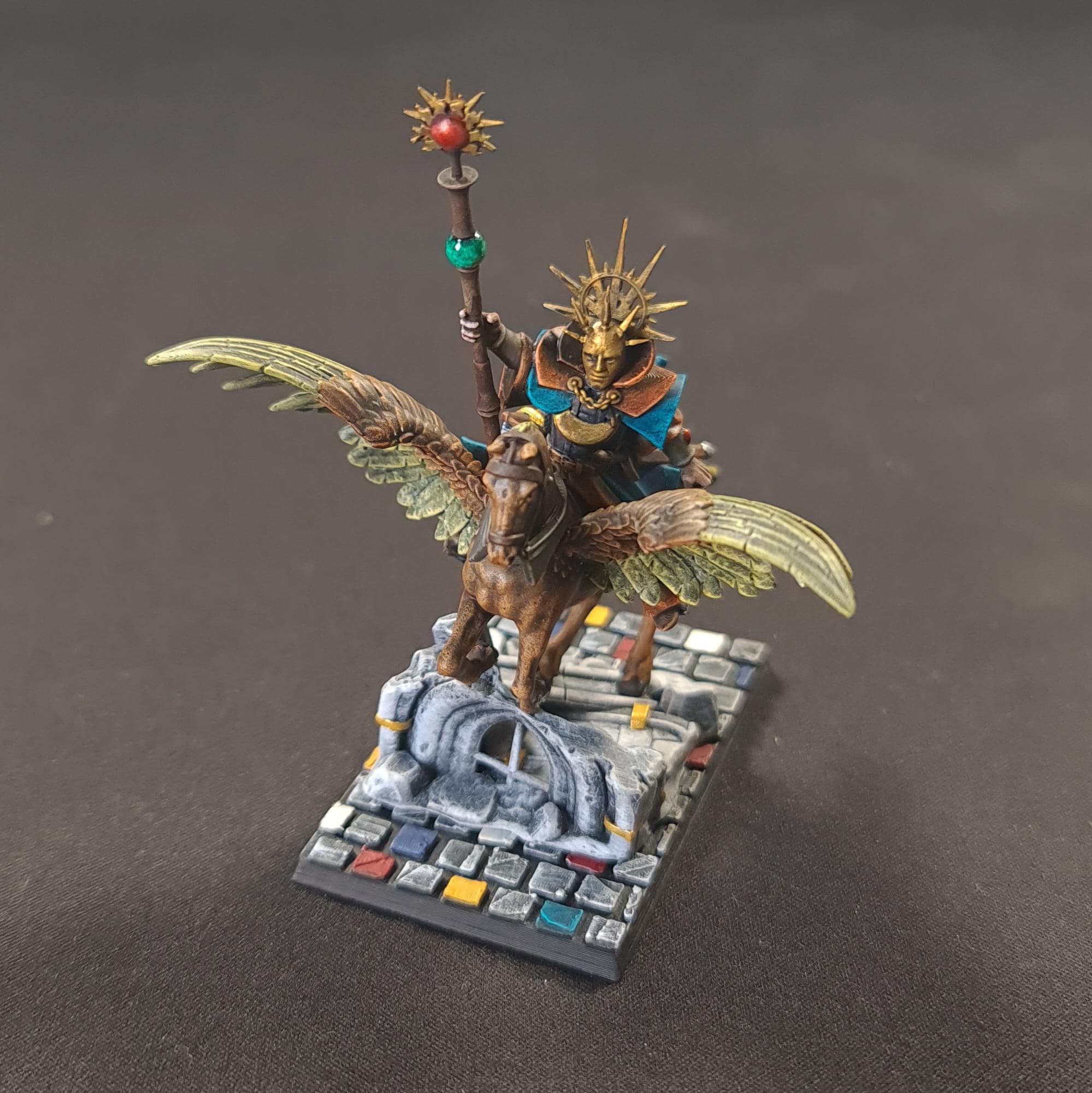 Imperial Fantasy - High Wizard on Pegasus