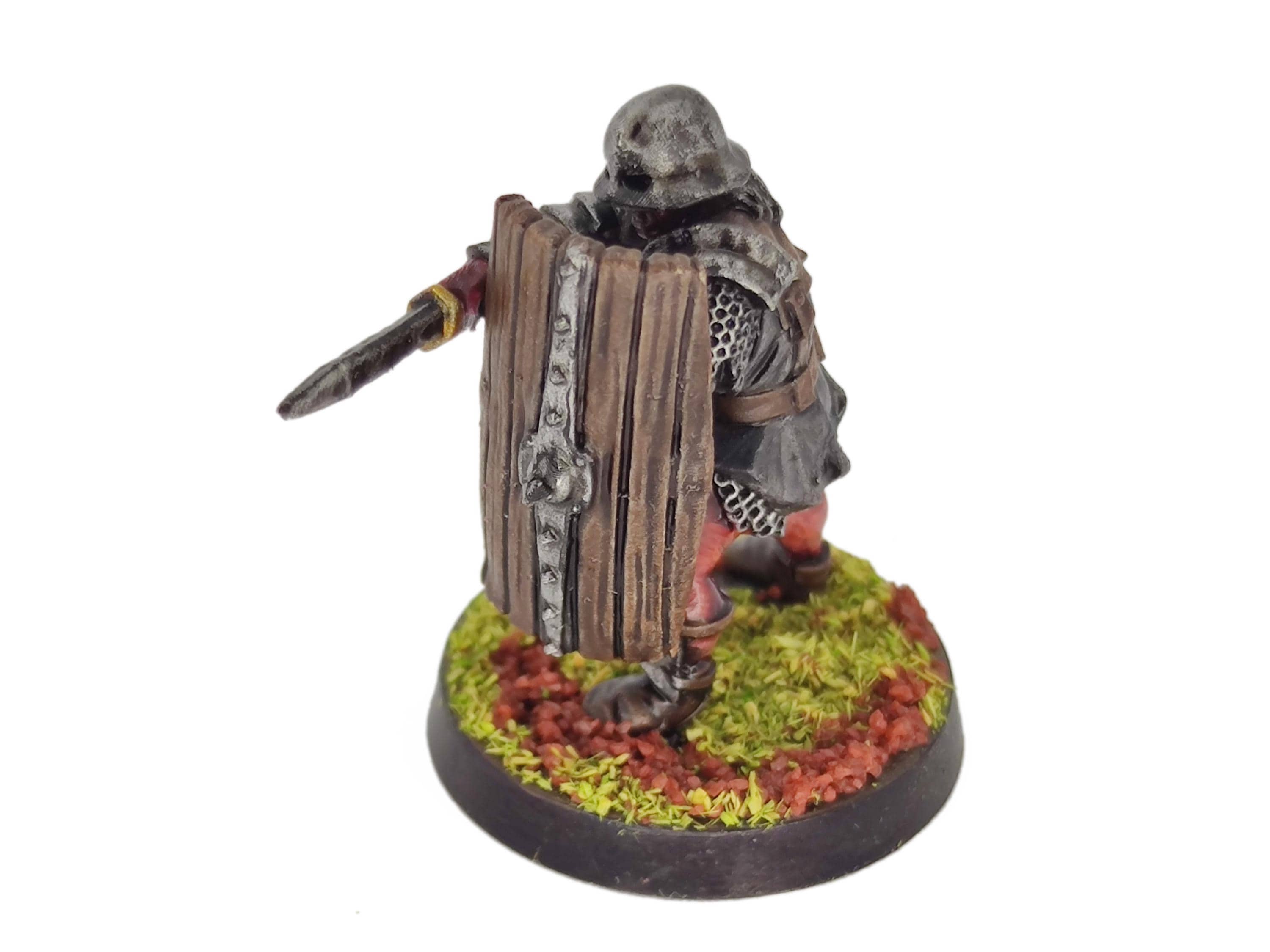 Orc horde - Orc Legionaires, swordmen elite, Orc warriors warband, Middle rings miniatures for wargame D&D, Lotr... Medbury miniatures