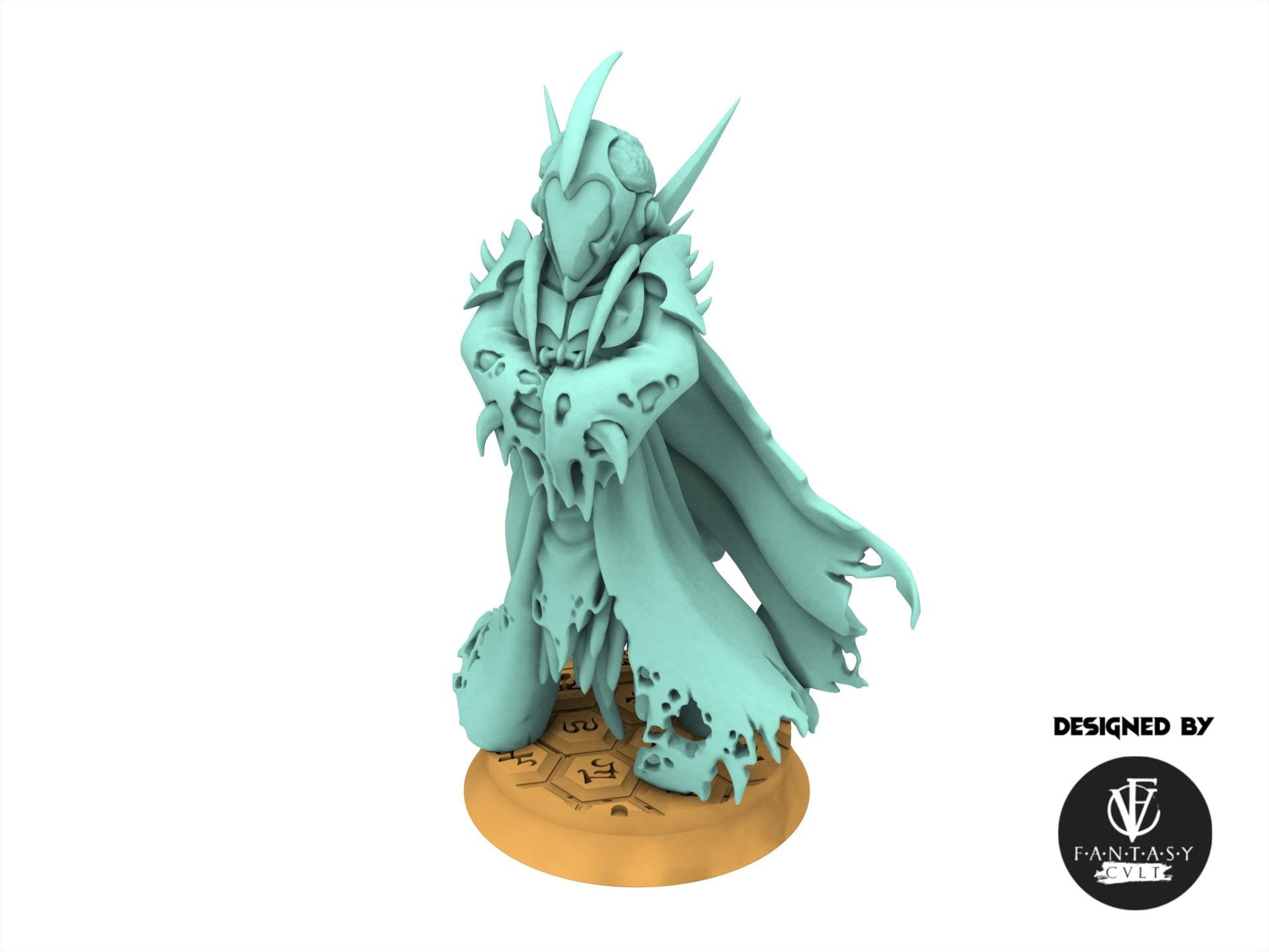 Dark City - The Council of the Dark Hierarch, Leader of The Obsessed Tortured warriors, Sadistic soldiers Dark eldar drow