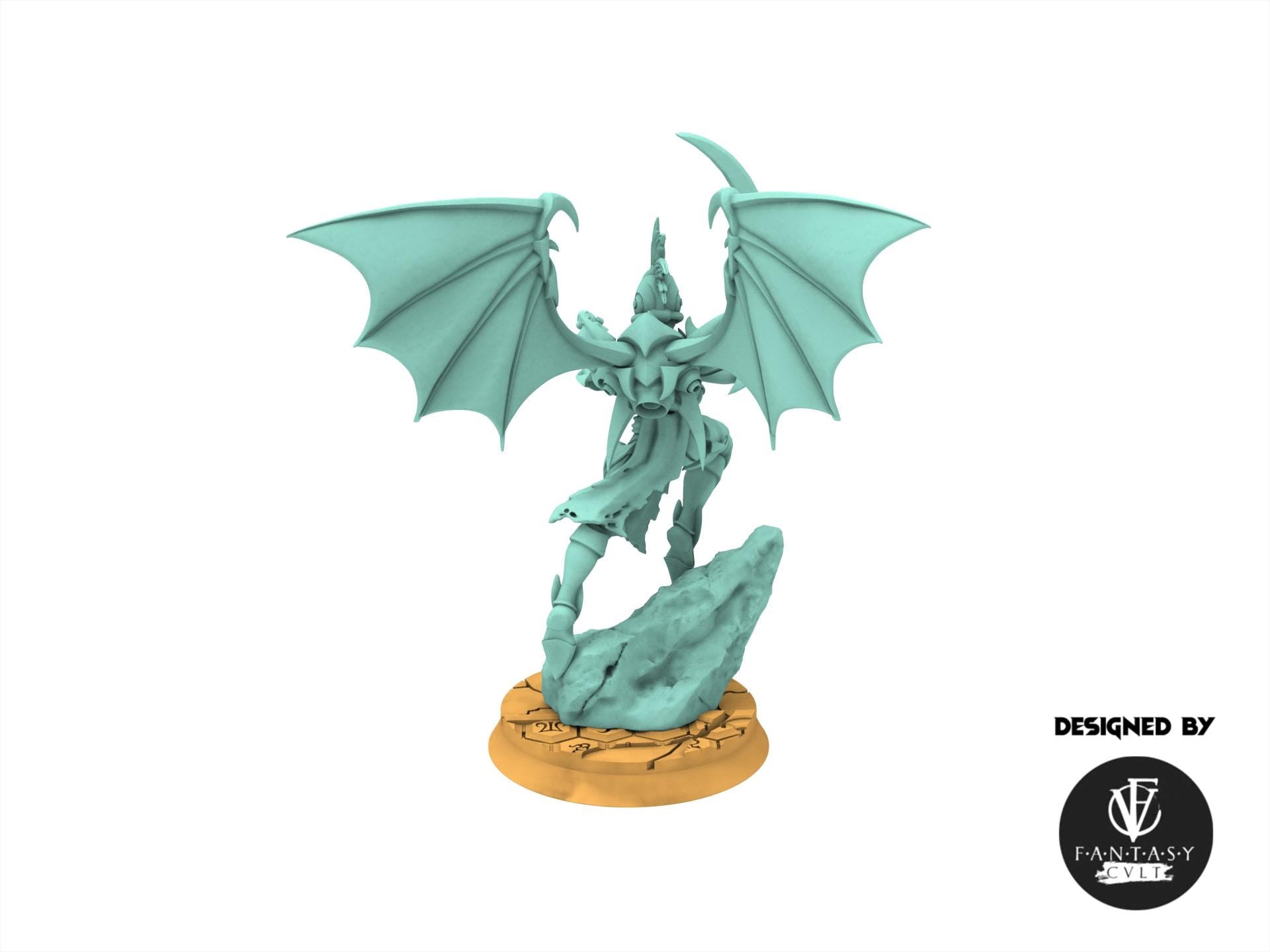 Dark city - Abyssals Scout warriors Dark eldar drow Scout warriors with wide range of heavy weapons Dark eldar drow