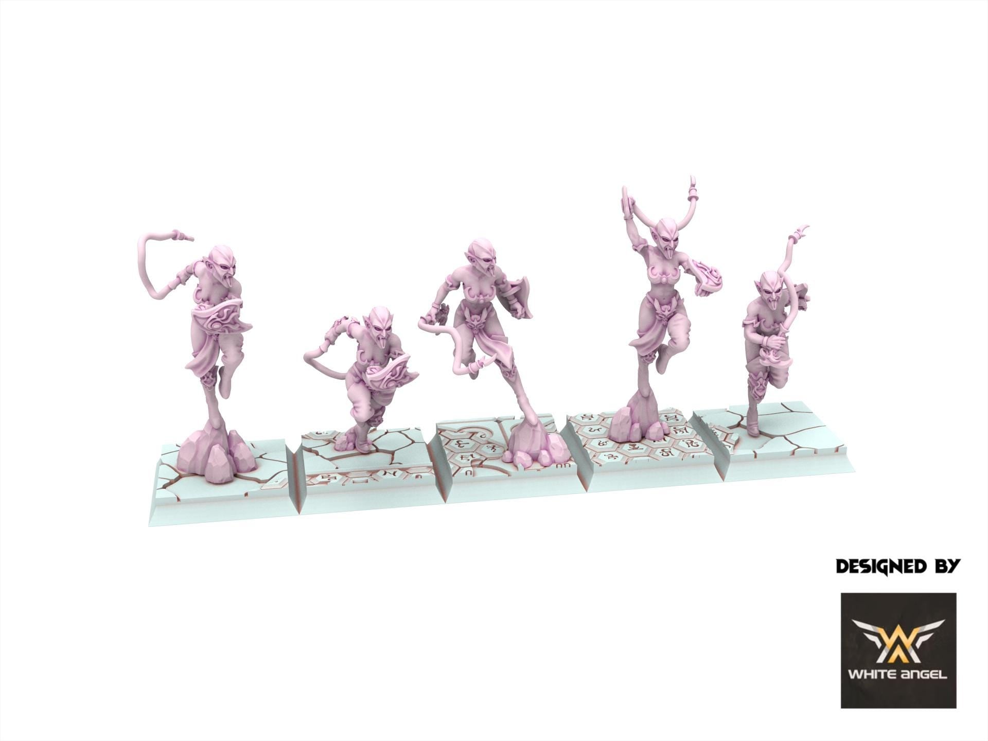 Dark Elves - Blood Drinkers, usable for 9th Age, Fantasy Battle, Oldhammer, King of war, 28mm 32mm