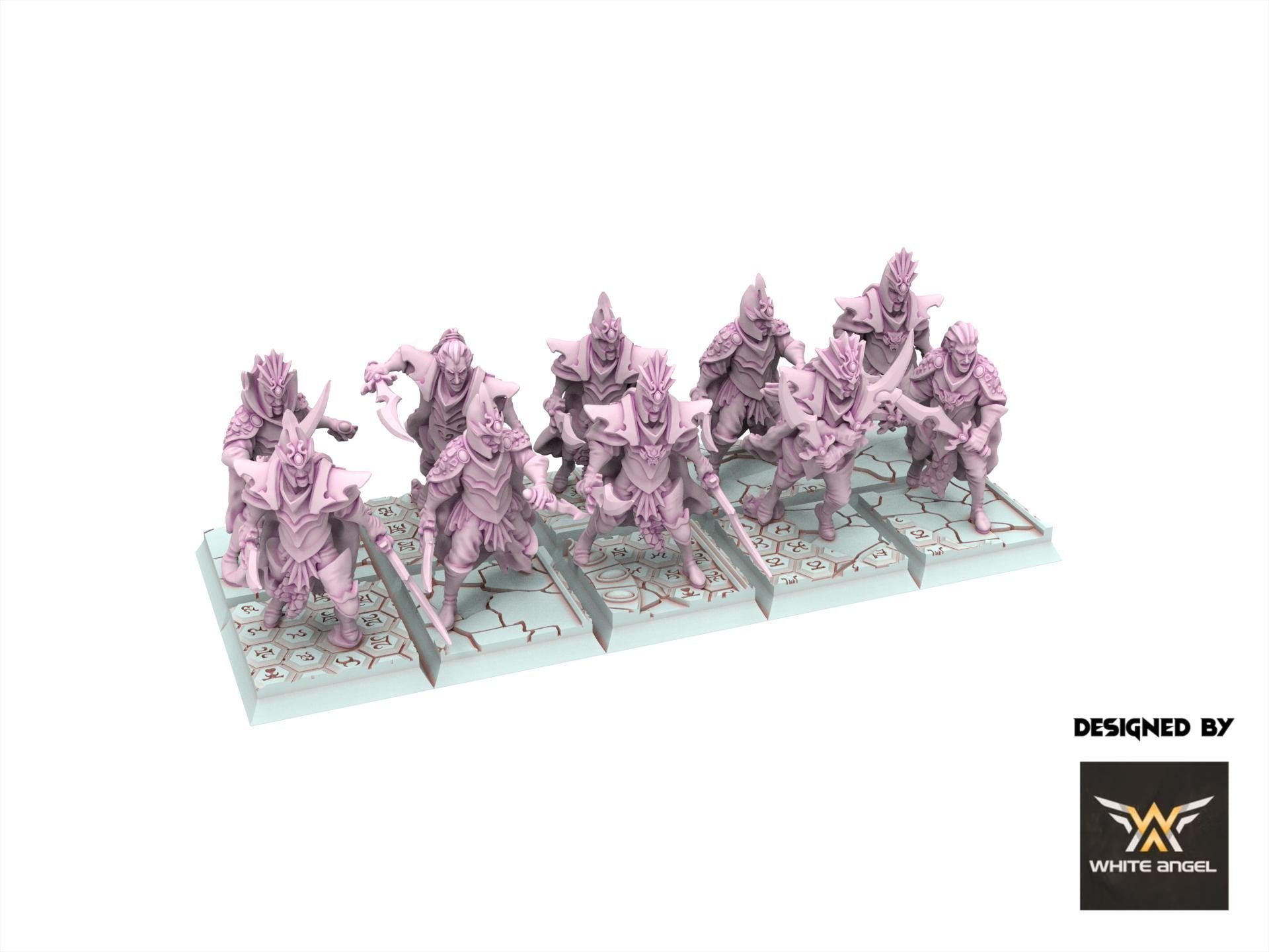 Dark Elves - Black Sea Corsairs, usable for 9th Age, Fantasy Battle, Oldhammer, King of war, 28mm 32mm