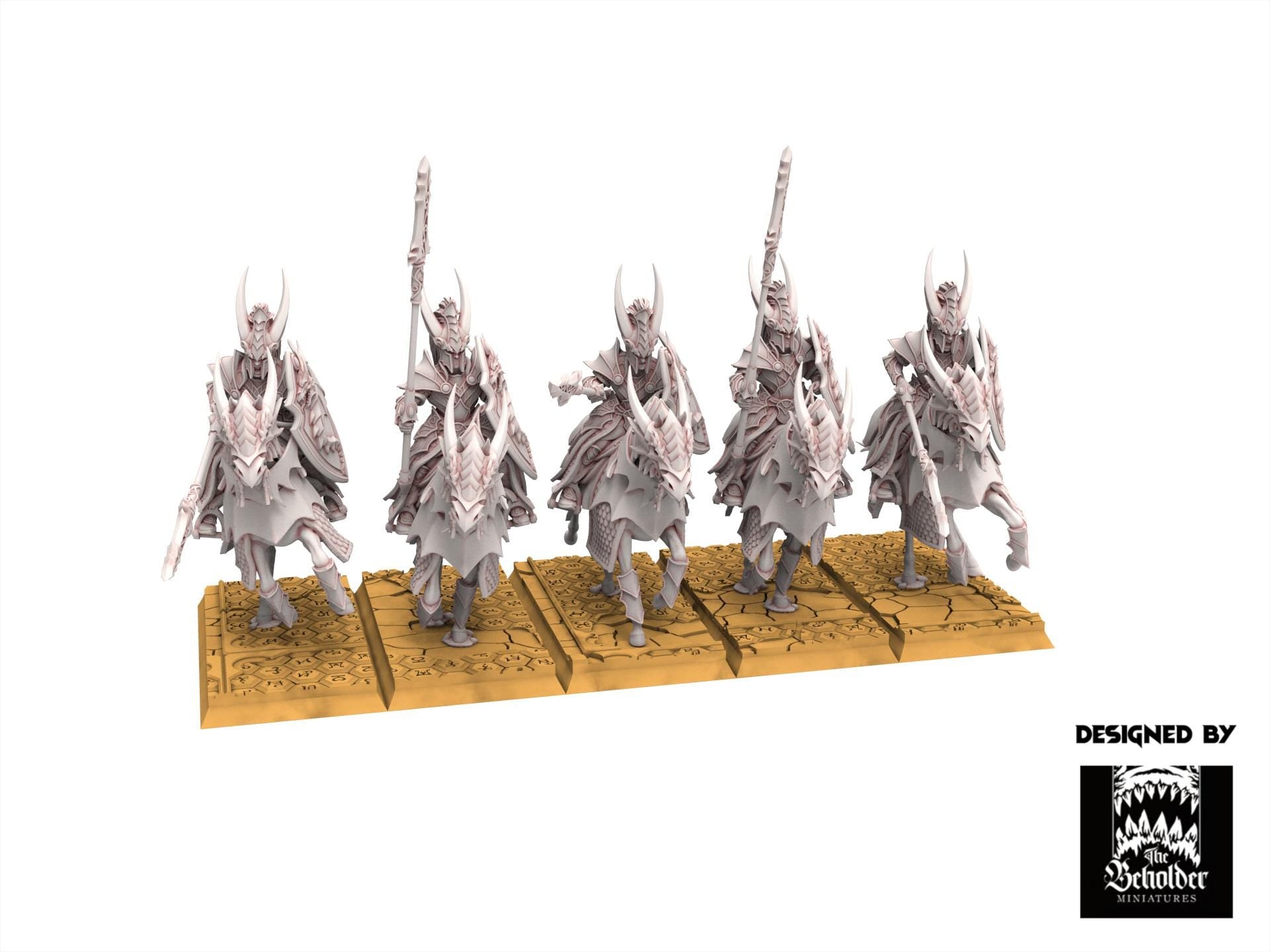 Hight Elves - Silvermoor - Dragonborn Knights, Fantasy elves, usable for 9th Age, Fantasy Battle, Oldhammer, King of war