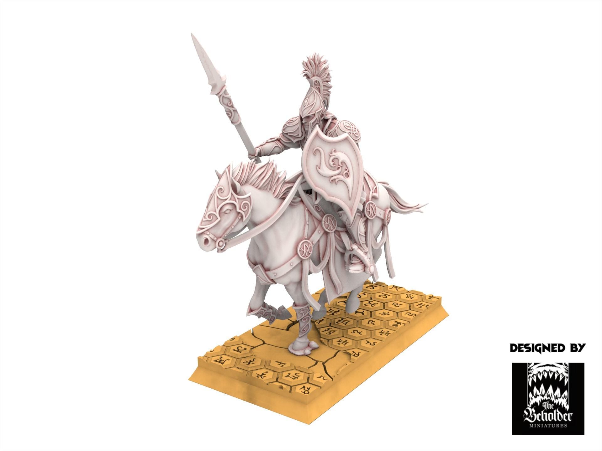 Hight Elves - Silvermoor - Light Cavalry, Fantasy elves, usable for 9th Age, Fantasy Battle, Oldhammer, King of war