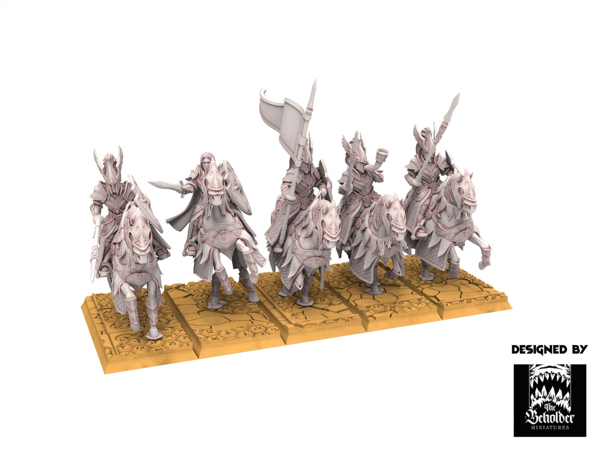 Hight Elves - Silvermoor - Knights of Ashur, Fantasy elves, usable for 9th Age, Fantasy Battle, Oldhammer, King of war