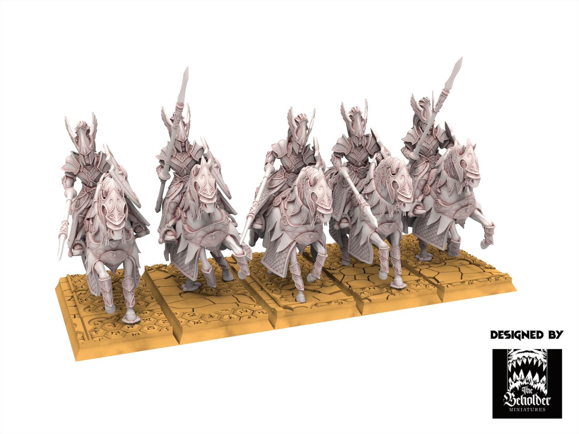 Hight Elves - Silvermoor - Knights of Ashur, Fantasy elves, usable for 9th Age, Fantasy Battle, Oldhammer, King of war