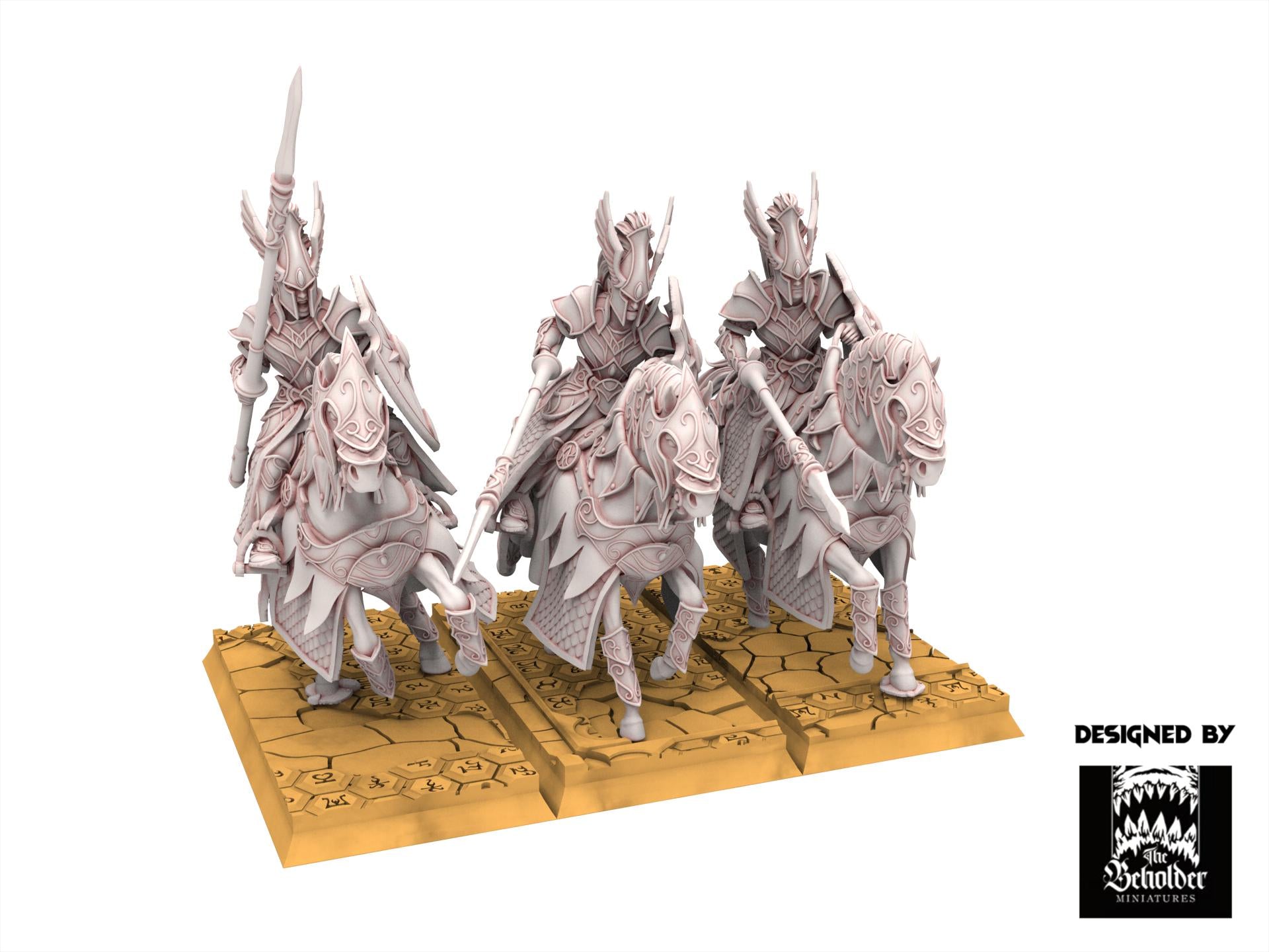 Hight Elves - Silvermoor - Knights of Ashur, Fantasy elves, usable for 9th Age, Fantasy Battle, Oldhammer, King of war