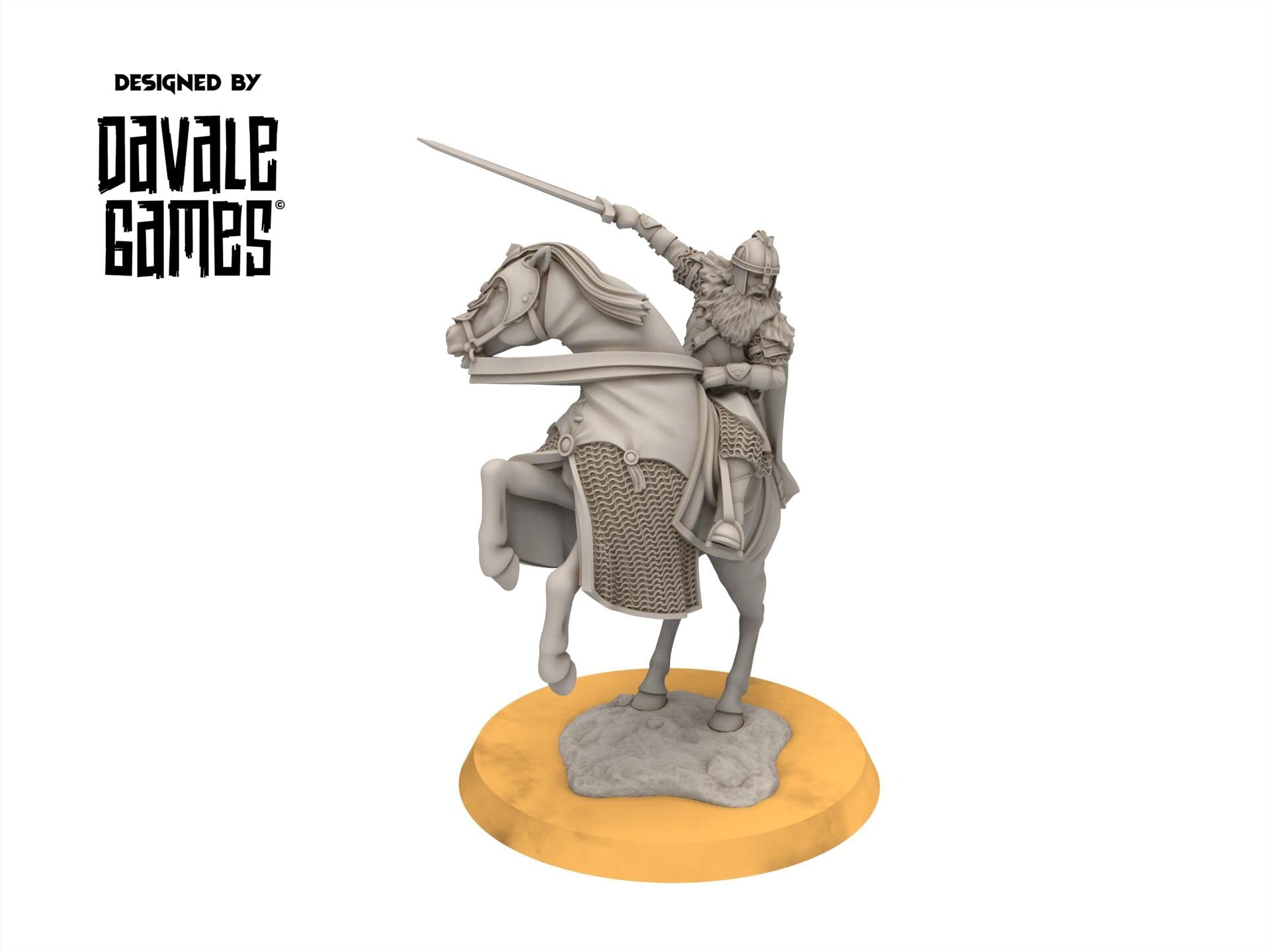 Rohan - West Humans Hammer lord foot and mounted, the Horse-lords, rider of the mark, minis for wargame D&D, Lotr...