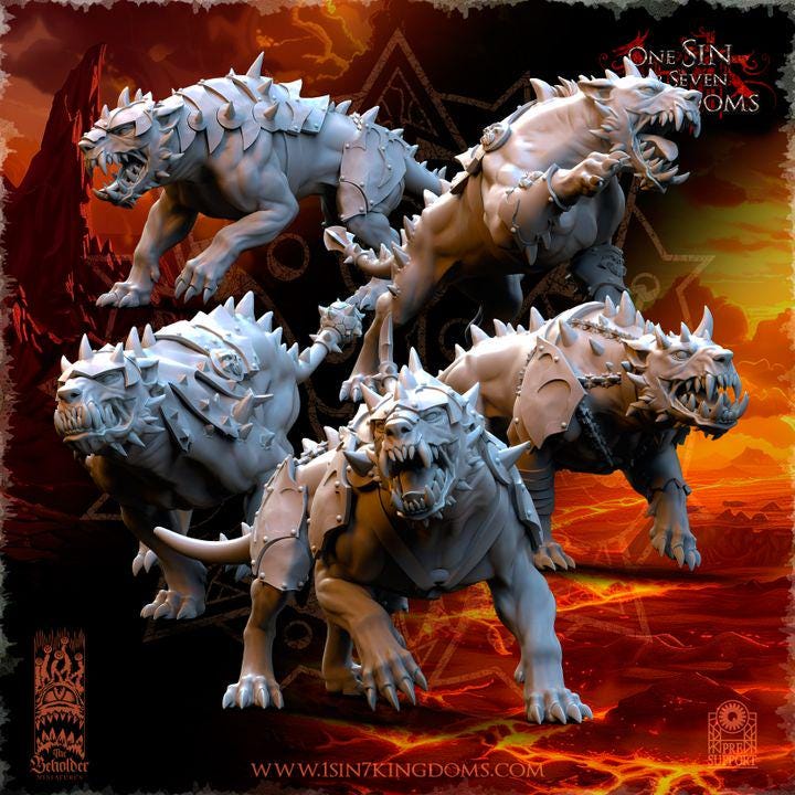 Fantasy Chaos - Hellhounds - Realms of Mayhem